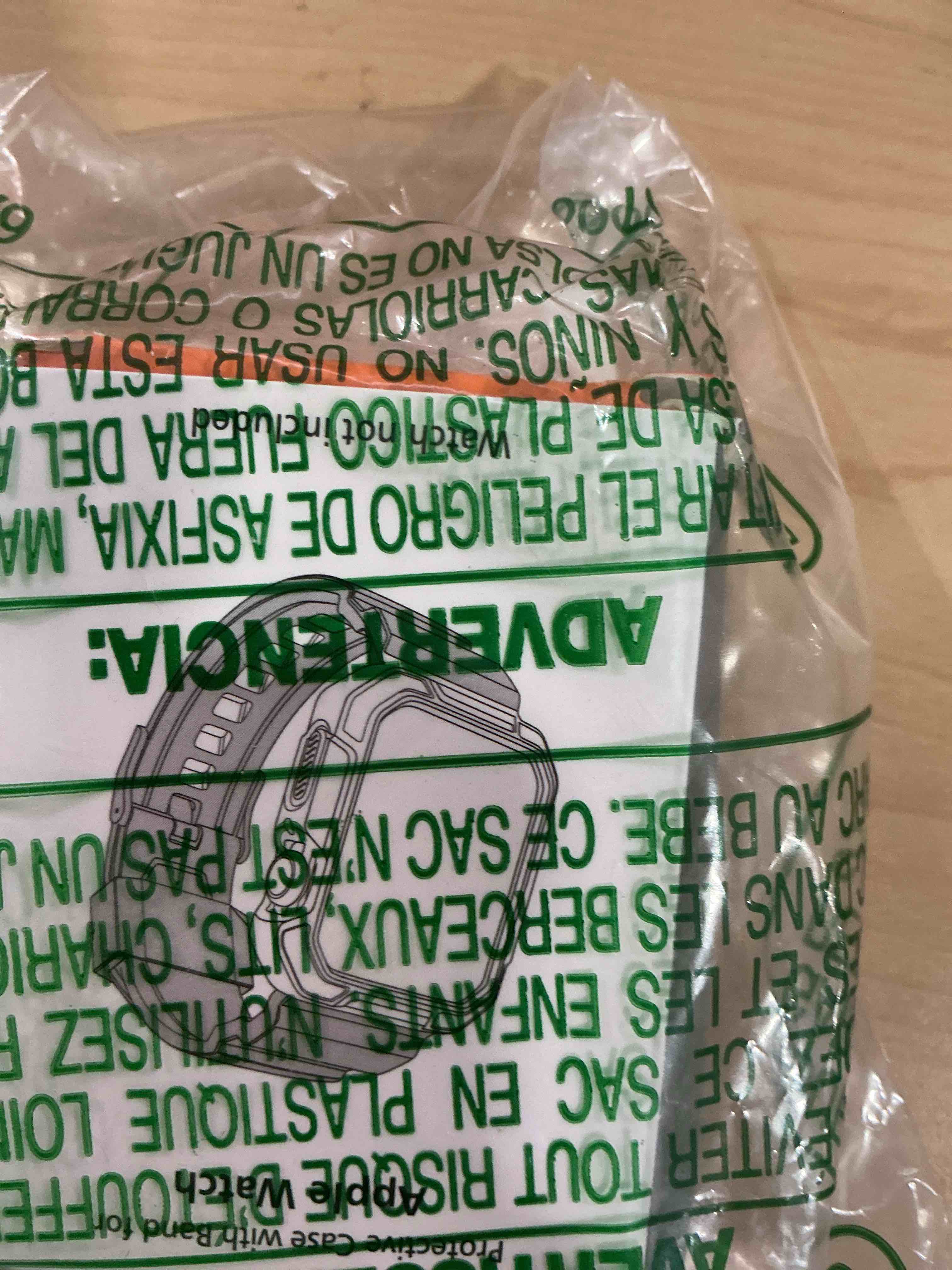 Condition photo showing Good Condition for OROBAY Rugged Band Compatible with Apple Watch Band 46mm Series 11/10 with Case, Shockproof Strap for iWatch Series 11/10 46mm with Bumper Case Cover Men Women, Matte Black Matte Black 46mm