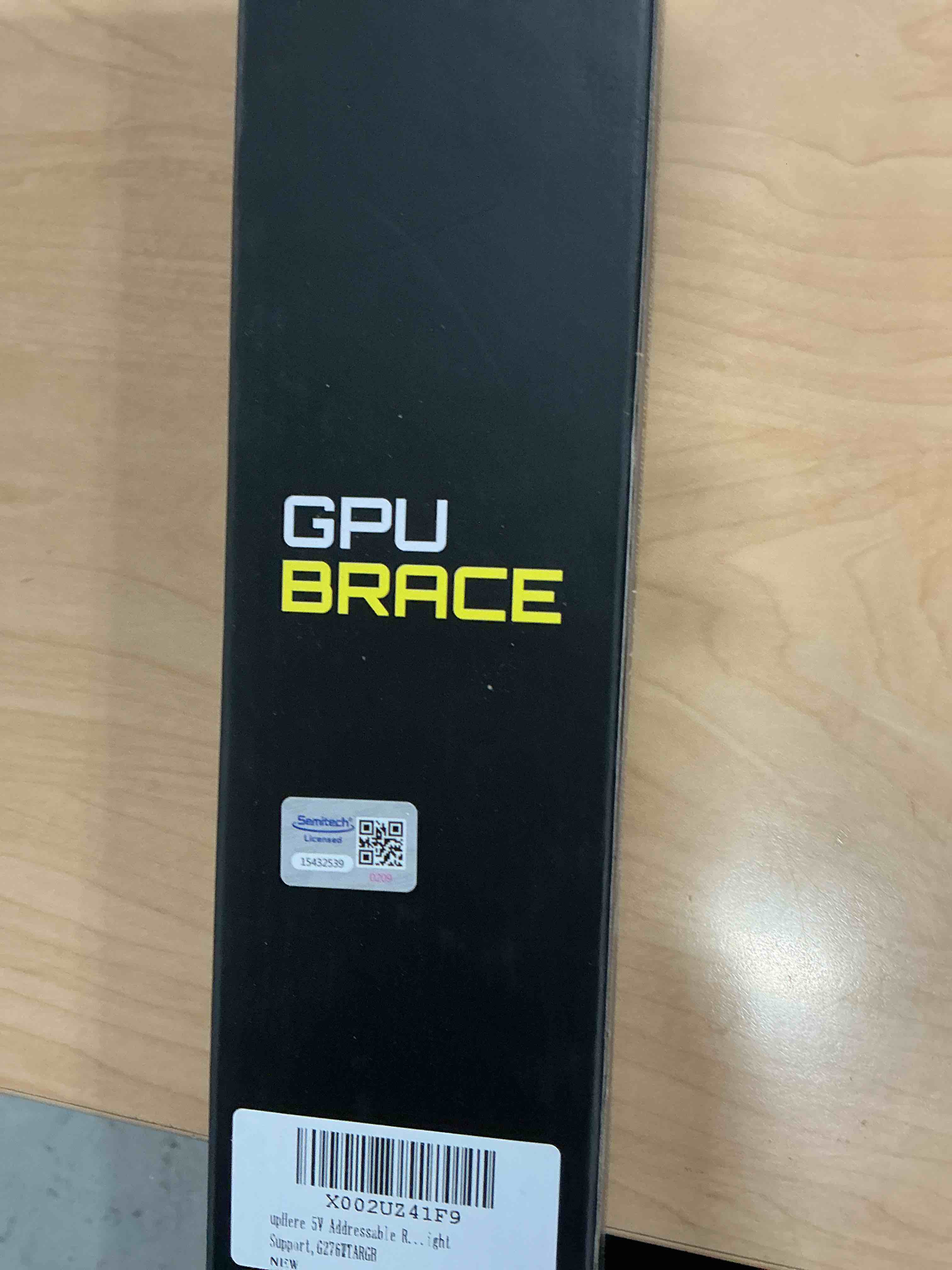 Condition photo showing New/Like New for upHere 5V Addressable RGB White Graphics Card GPU Brace Support Video Card Sag Holder,Built-in 5V ARGB Strip,Adjustable Length and Height Support,G276WTARGB WHITE ARRGB