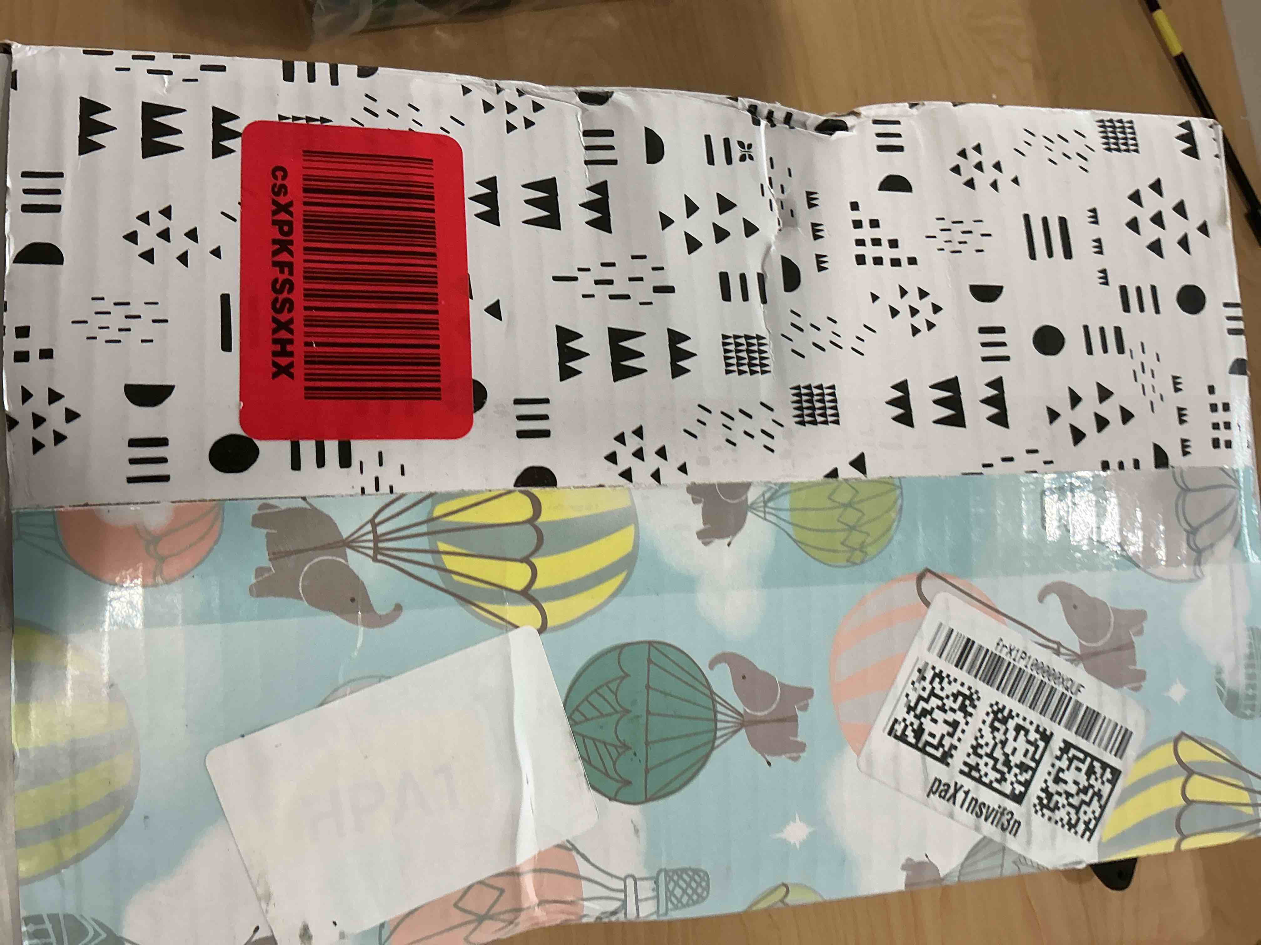 Condition photo showing New/Like New for The Honest Company Clean Conscious Diapers for Delicate Skin | Up to 100% Leakproof | Hypoallergenic, Fragrance Free | Gender Neutral | Club Box, Size 1 (8-14 lbs), 78 Count (Prints May Vary) Size 1 (78 Count) Above It All + Pattern Play