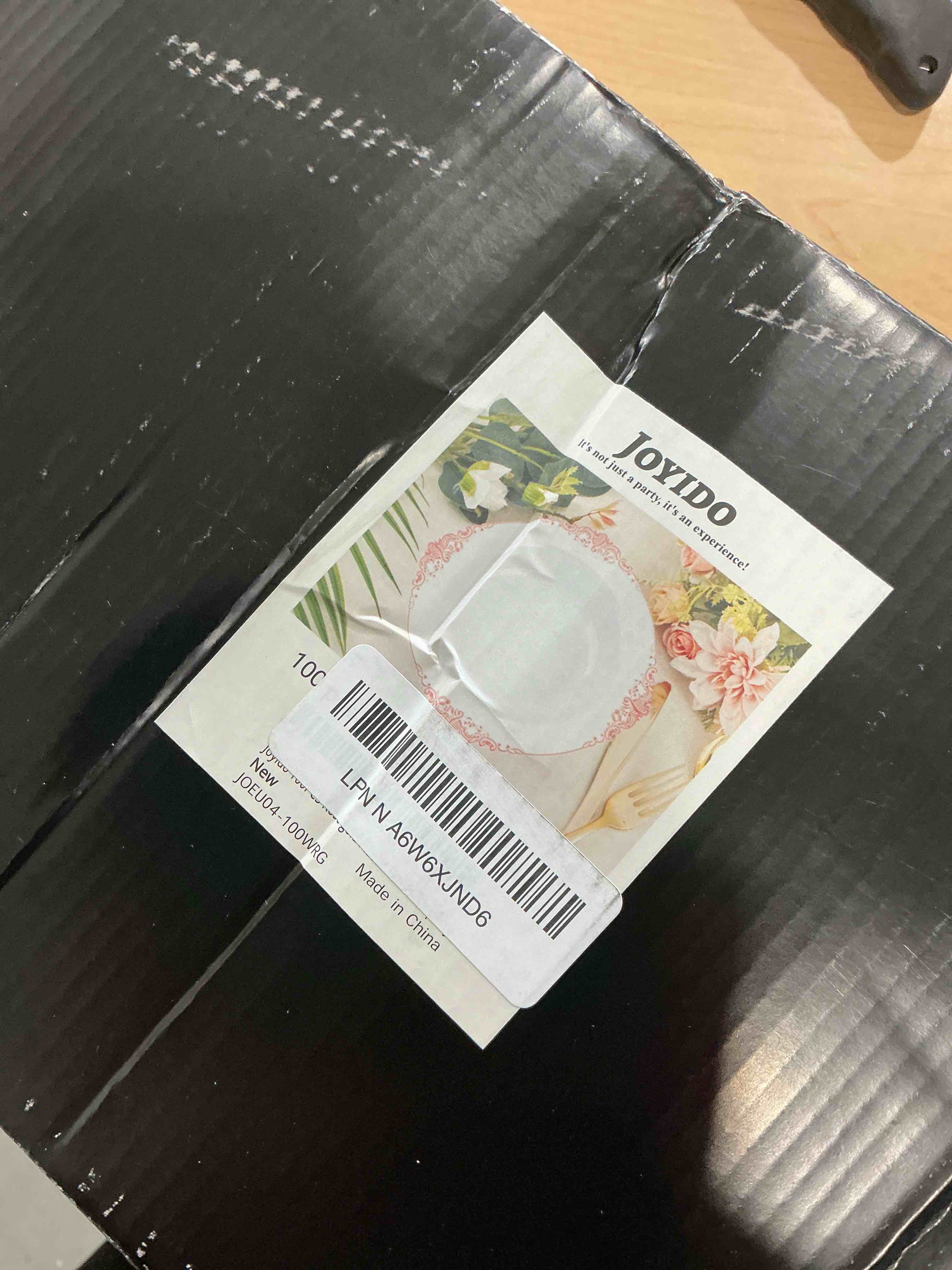 Condition photo showing New/Like New for  Rose Gold Plastic Bowls - 12 oz Disposable Salad Bowls - Heavy Duty Disposable Soup Bowl - Fancy Plastic Ice Cream Bowl for Weddings Parties Catering Picnics