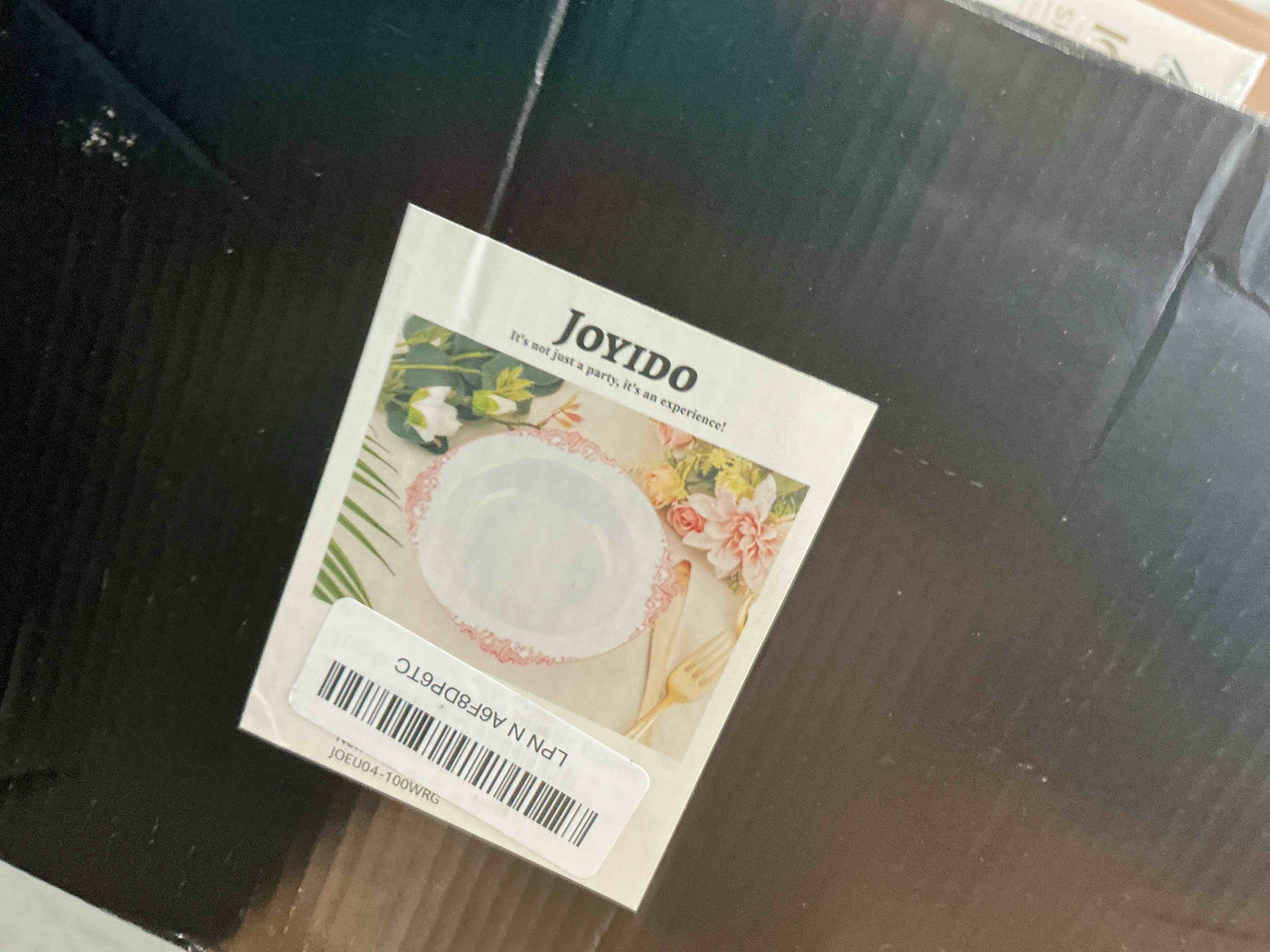 Condition photo showing New/Like New for Rose Gold Plastic Bowls - 12 oz Disposable Salad Bowls - Heavy Duty Disposable Soup Bowl - Fancy Plastic Ice Cream Bowl for Weddings Parties Catering Picnics