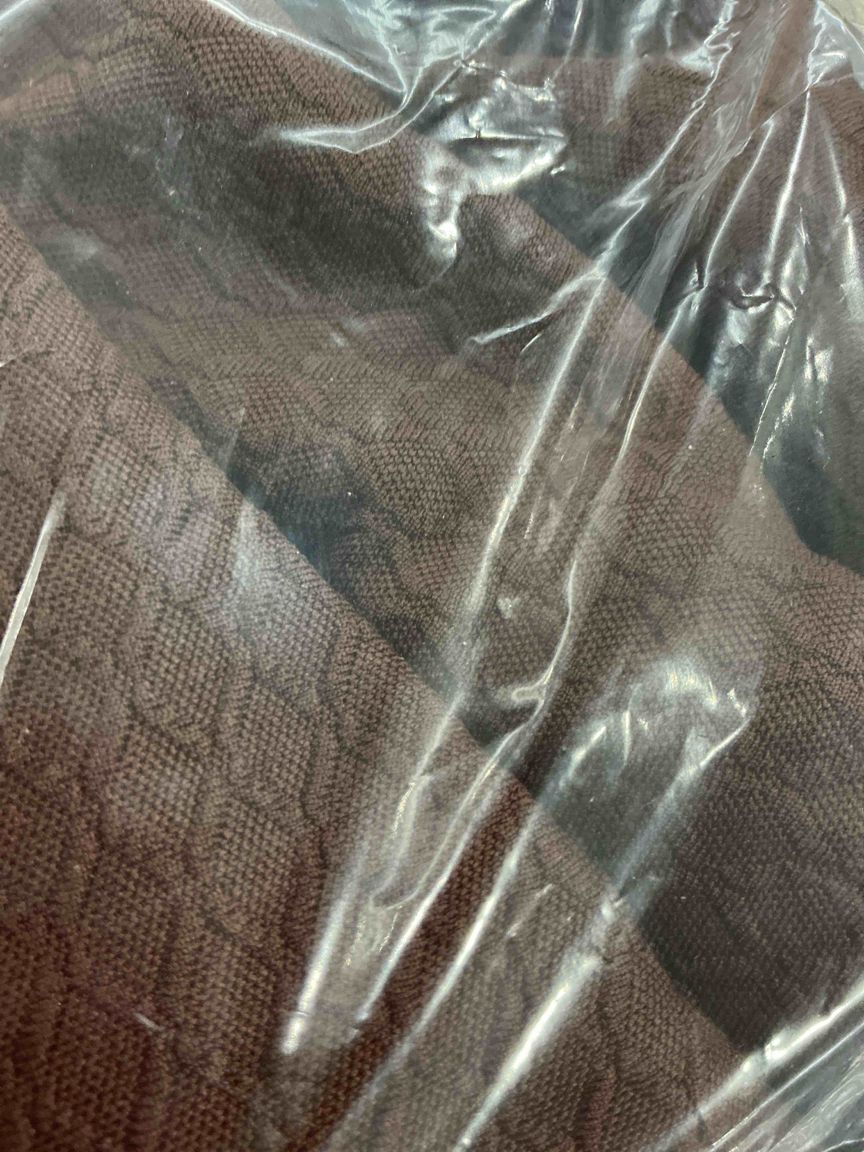 Condition photo showing New/Like New for Smiry Waterproof Seat Covers for Dining Room Chairs Set of 4, Stretch Jacquard Removable Washable Chair Seat Slipcovers Protector, No Rear Covers, Light Chocolate Set of 4 Light Chocolate