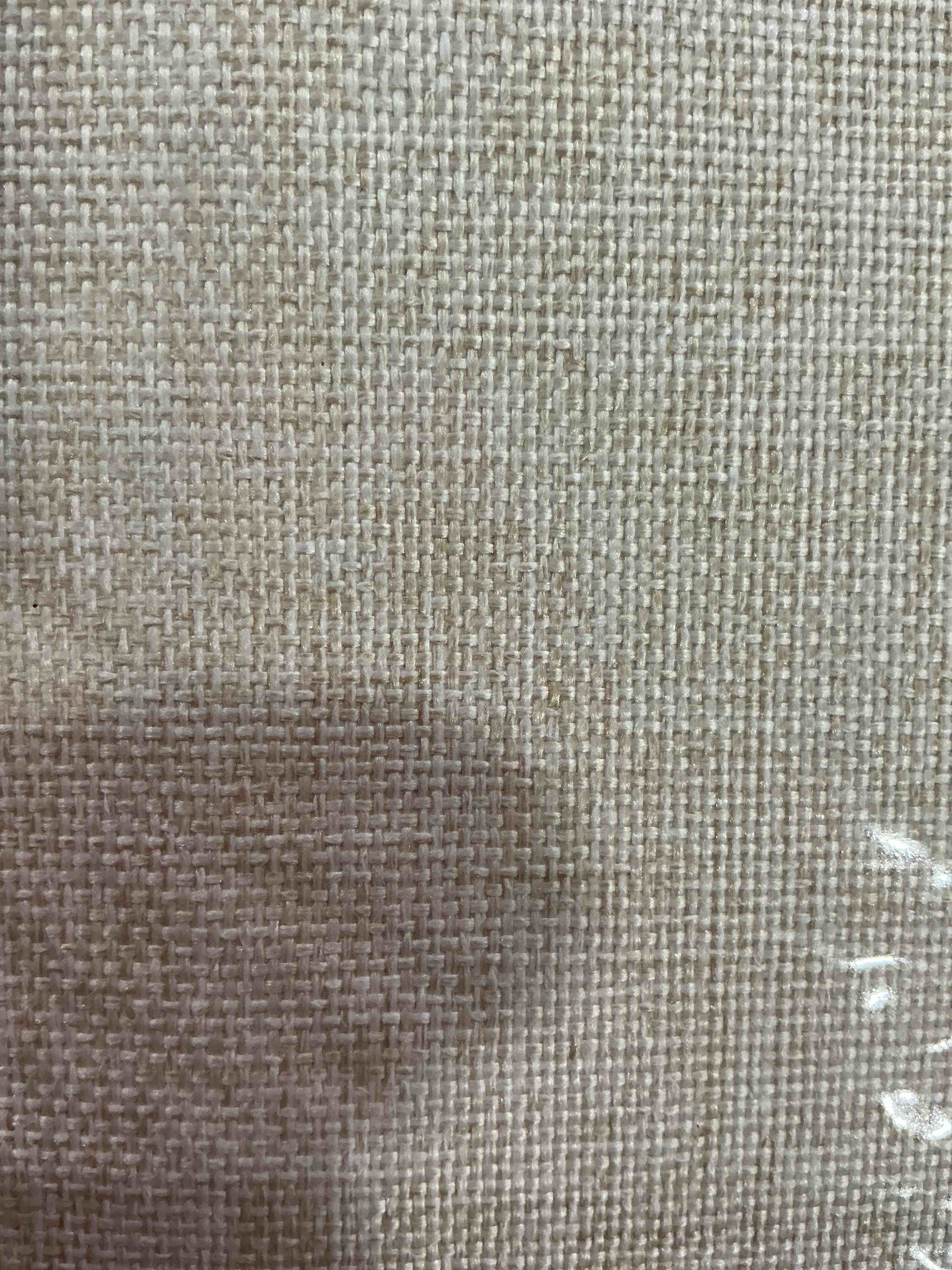 Condition photo showing New/Like New for 100% Blackout Shield Linen Blackout Curtains for Bedroom 84 Inches Long, Back Tab/Rod Pocket Living Room Drapes, Thermal Insulated Blackout Curtains 2 Panels Set, 50" W x 84" L, Cream Cream 50"W x 84"L (Pack of 2)