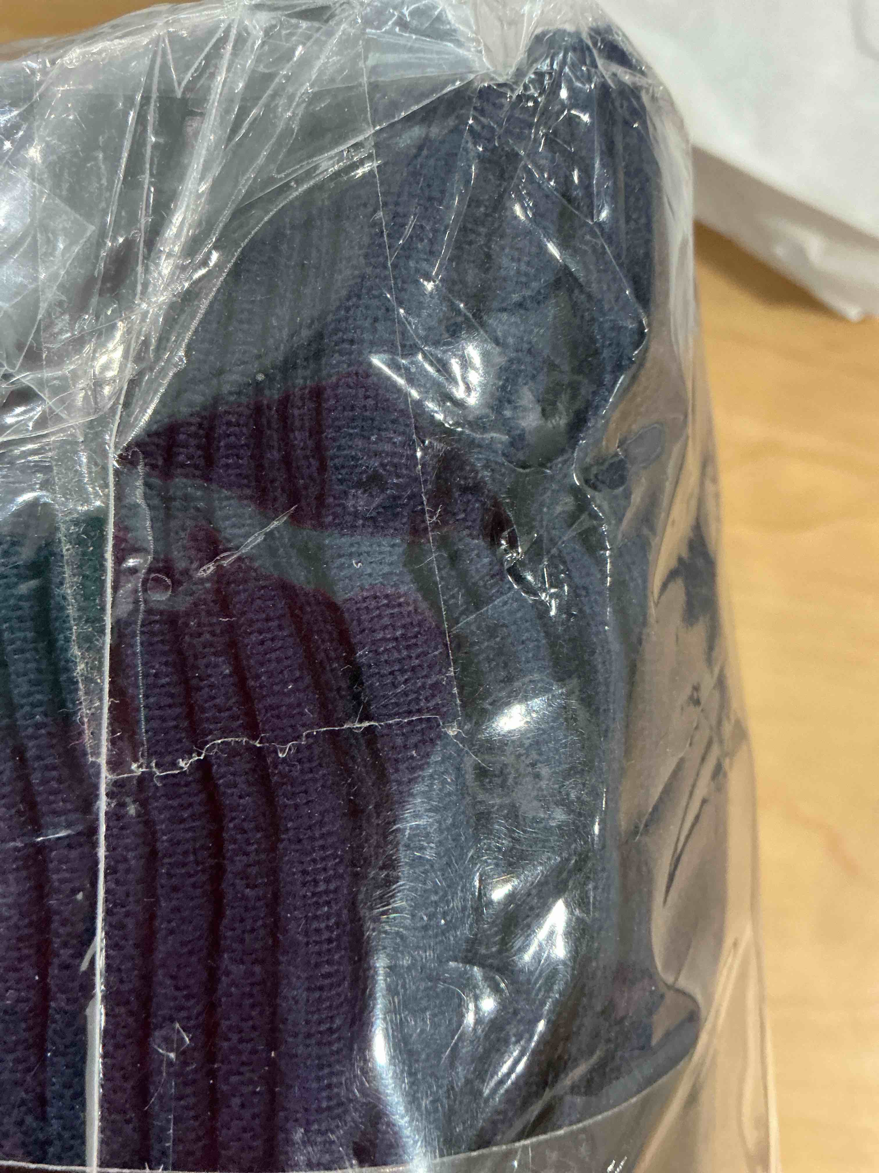 Condition photo showing New/Like New for Set of 12 Hemstitch Cloth Dinner Napkins 100% Cotton - Soft Durable Washable - Ideal for Events Weddings Holidays - Perfect Everyday Use Table Linen Cloth Napkins 18x18 Navy Blue Navy Blue 18" x 18" (Set of 12)