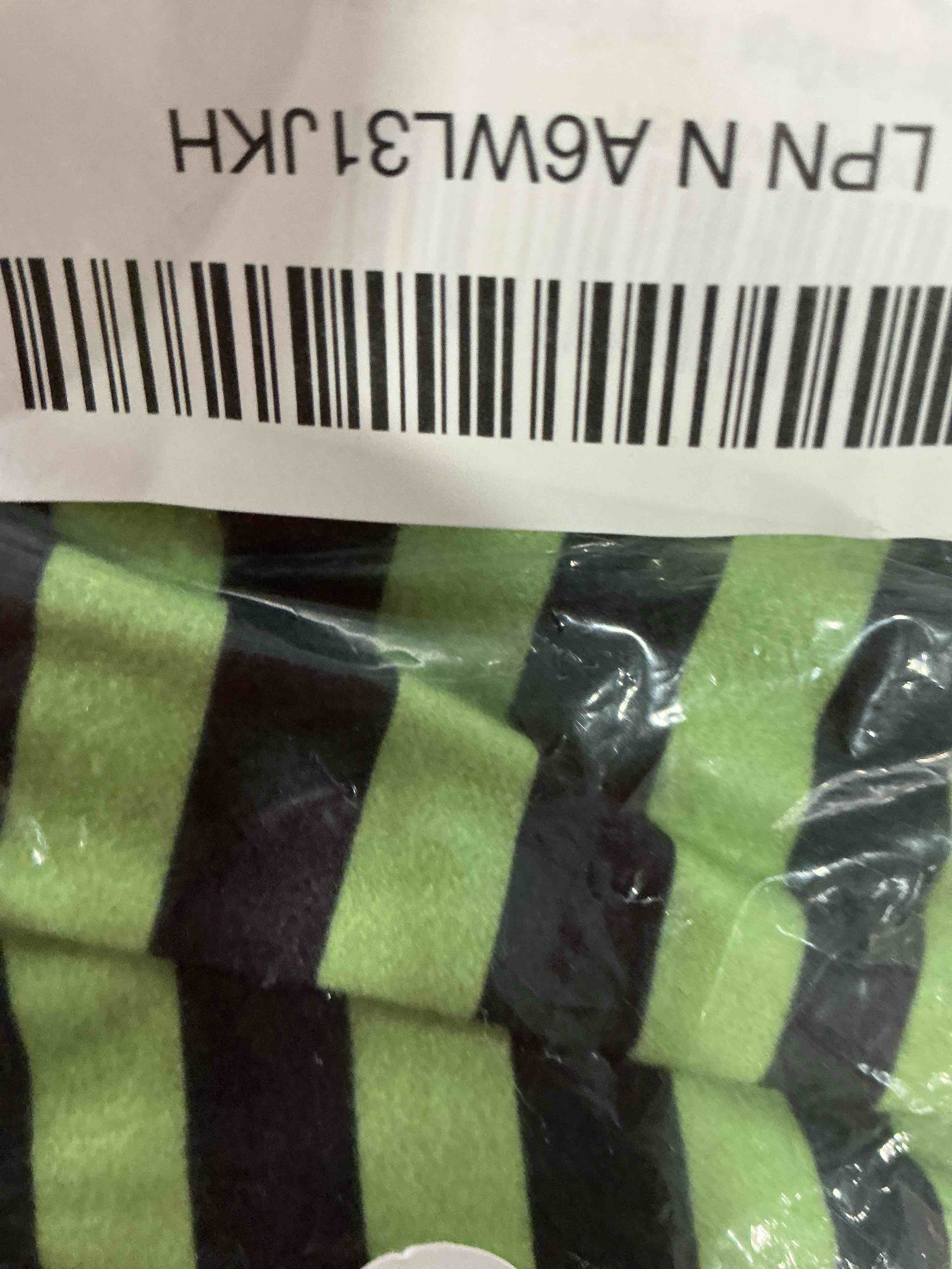 Condition photo showing Good Condition for Turtleneck Dog Shirt Cute Doggie Embroidery Super Soft Dog Sweatshirt Stretchy Striped Puppy Pullover for Cats Small Medium Large Dogs (Green Striped, 6X-Large) 6X-Large Green Striped