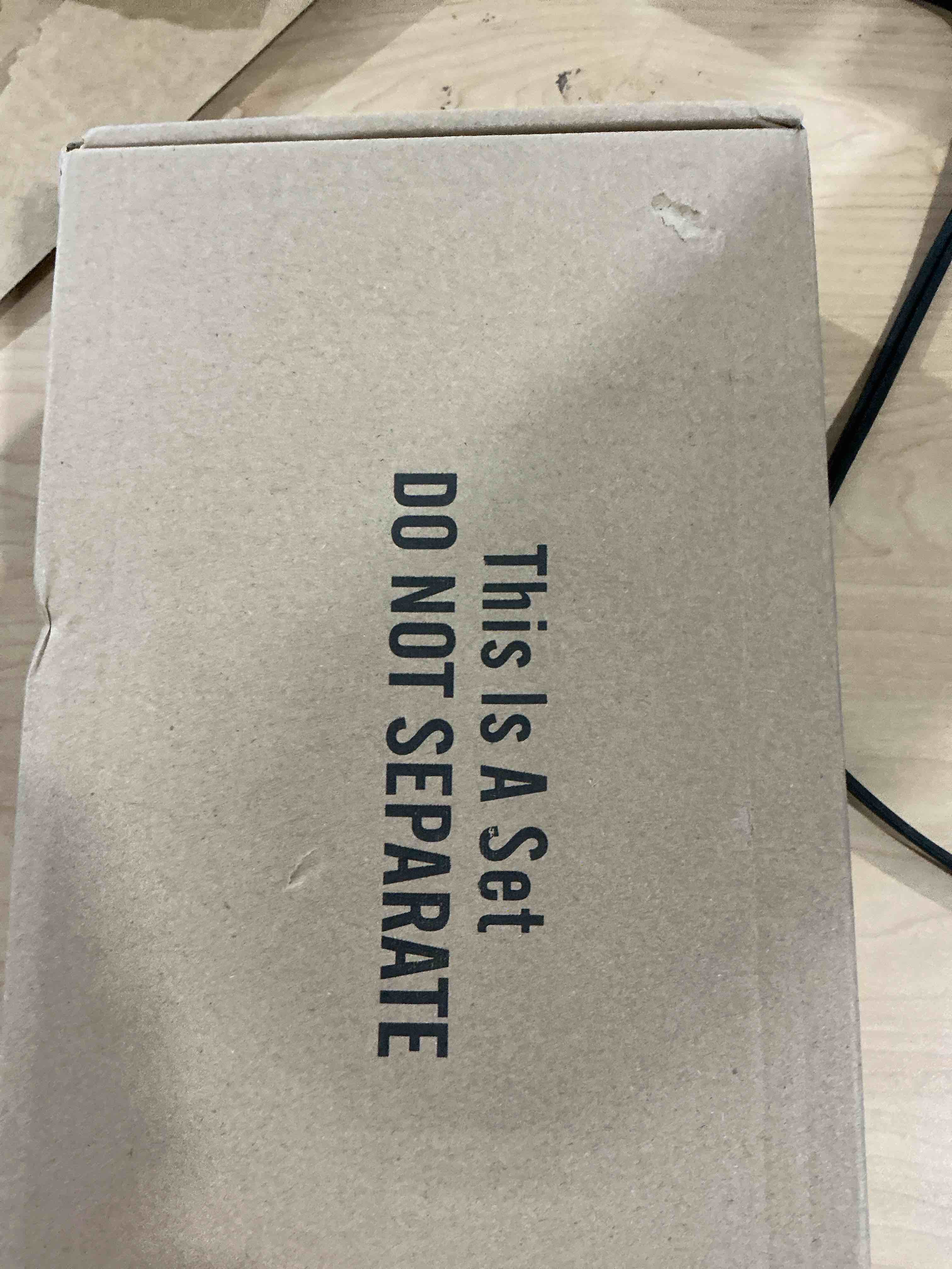 Condition photo showing New/Like New for 2 Pack Matte Black Door Handles, Passage Door Levers for Hallway & Closet, Interior Keyless Door Knobs Heavy Duty Square Non-Locking Handlesets(2.0lb), Reversible for Left & Right Sided Doors 2 Pack Passage(No Lock)