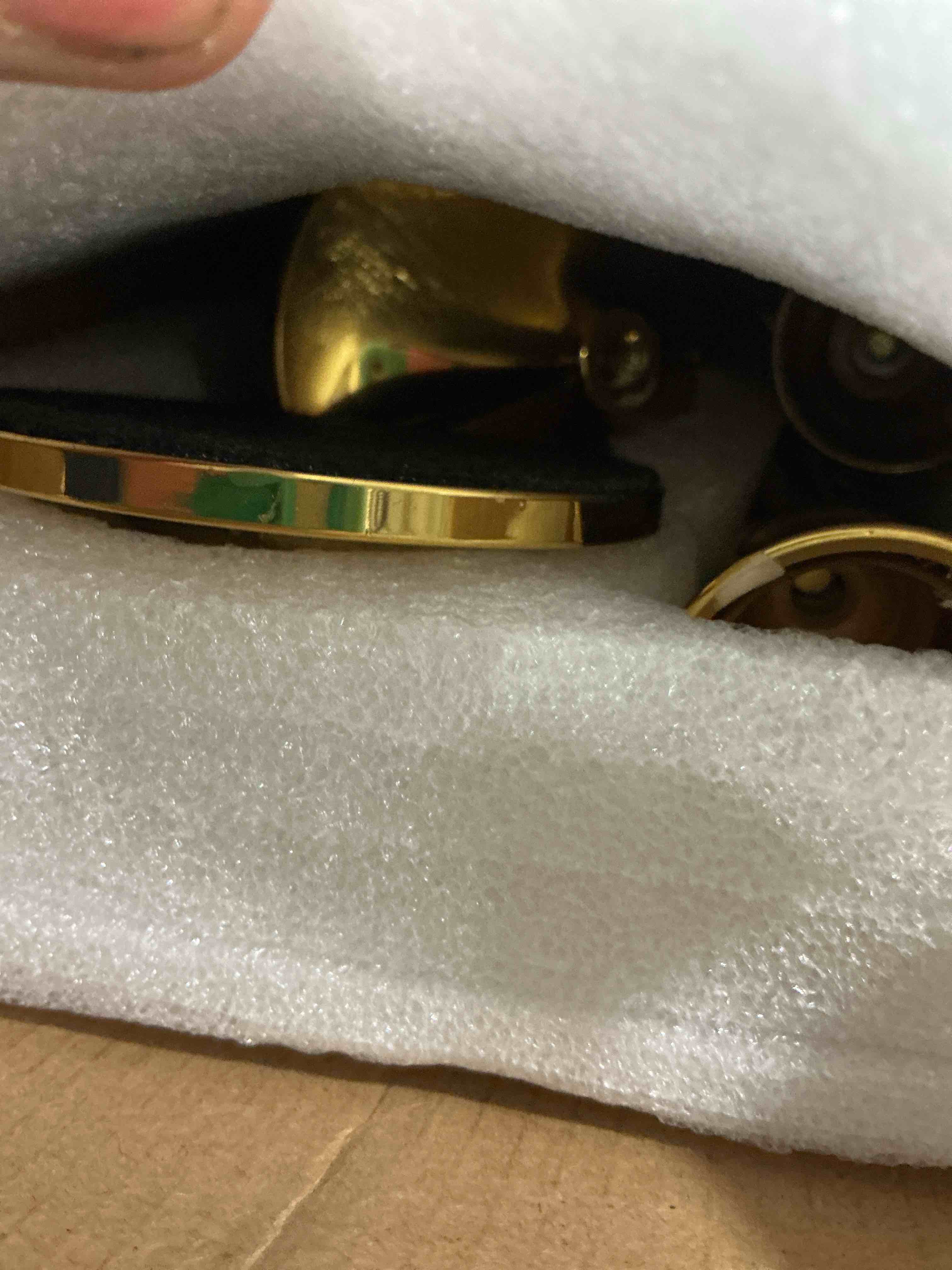 Condition photo showing New/Like New for Candlestick Holders,Taper Candle Holder for Candlesticks Gold Brass Vintage Candle Stick Candle Holders Candelabra Candle Holder for Fireplace Party Dining Home 2sets Gold