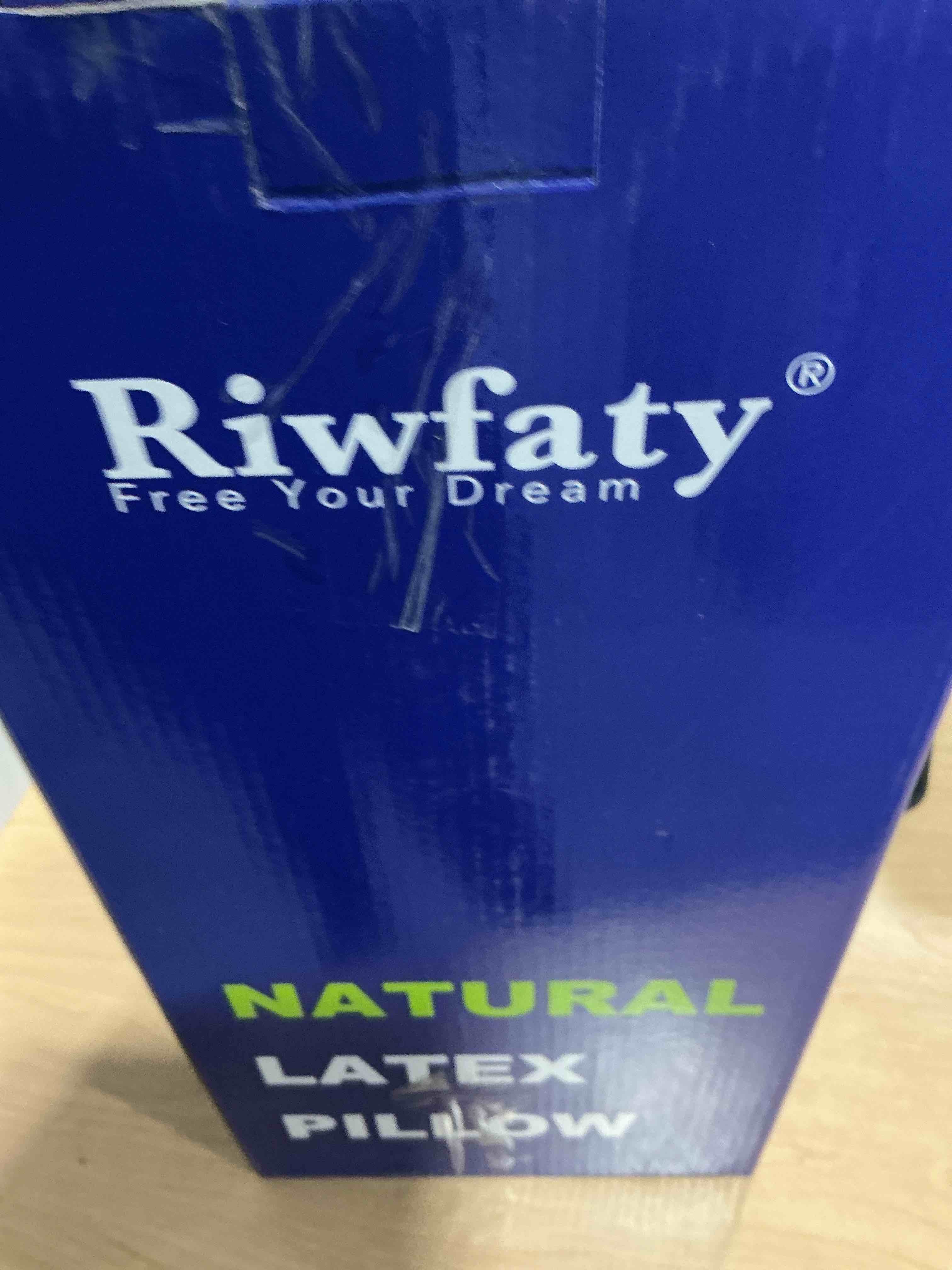 Condition photo showing New/Like New for 100% Natural Talalay Latex Pillow Queen Size, Breathable Neck Support Bed Pillow for Side, Back, and Stomach Sleepers, Medium Firm Cooling Latex Foam Pillow, Removable Premium Pure Cotton Cover Queen (Medium)