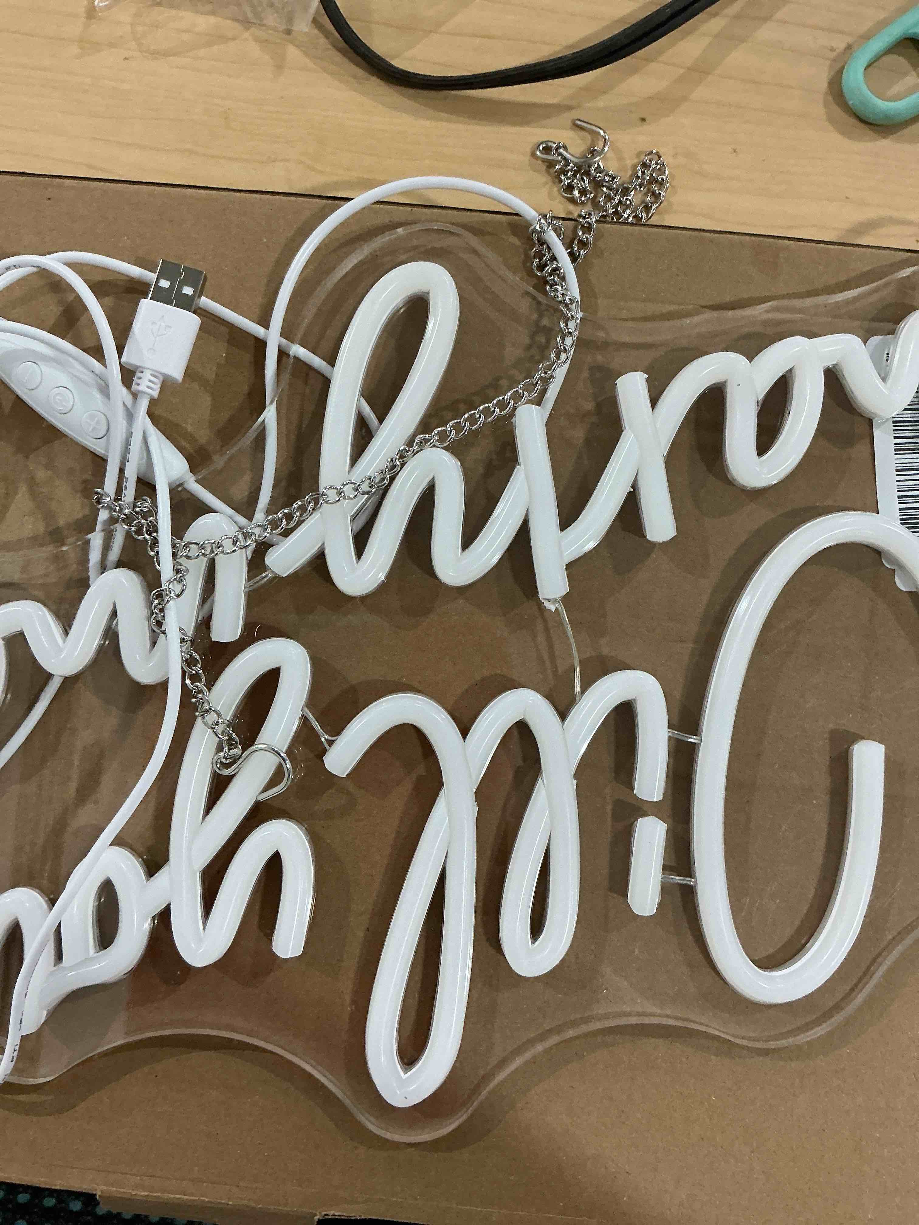 Condition photo showing New/Like New for SYLHOME Will You Marry Me ? Led Neon Light Sign Hanging Proposal Wedding Party Wall Sign Decor Engagement Valentines Day for Girlfriend Bridal Shower USB 5V 15.75"X9.25"