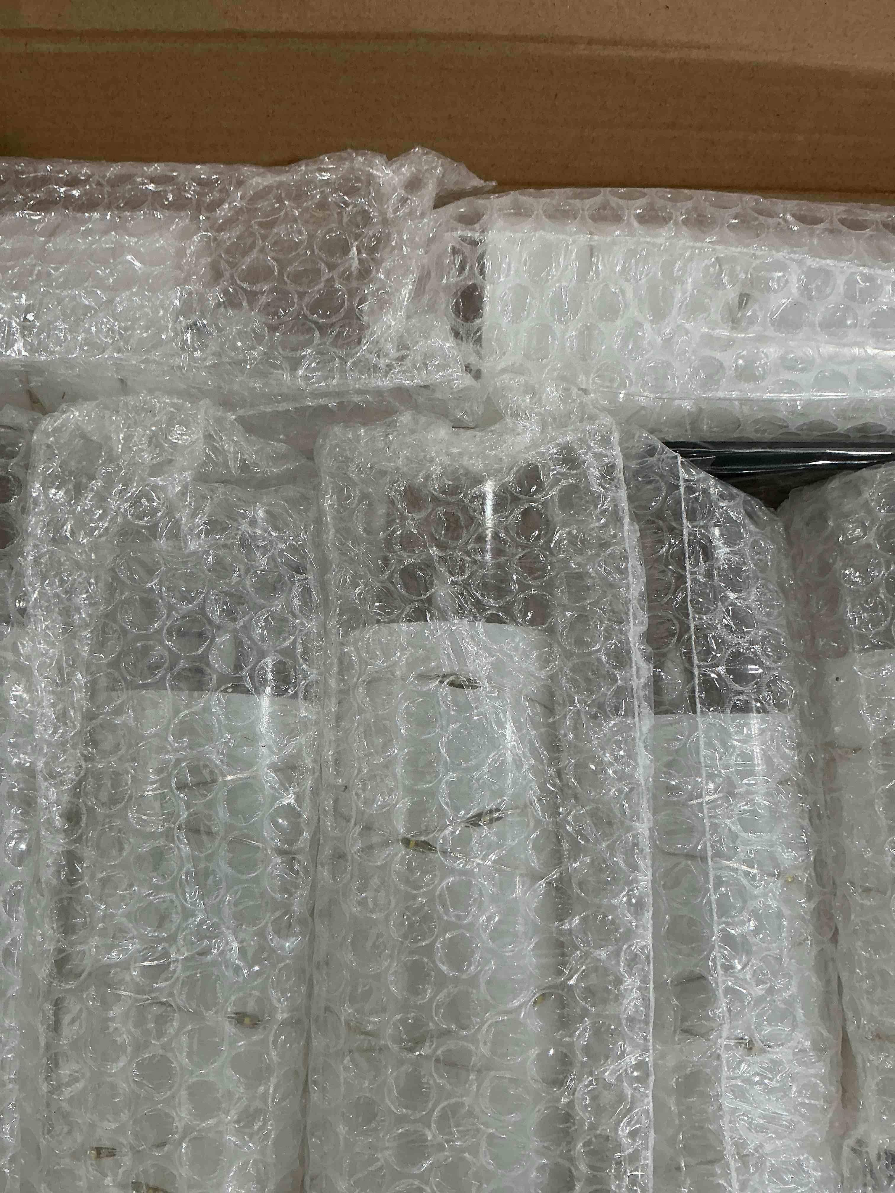 Condition photo showing New/Like New for Flickering Flameless LED Candles, 9 Pcs with Embedded Star String, Acrylic LED Pillar Candles with Remote, Suitable for Home Decoration (White)