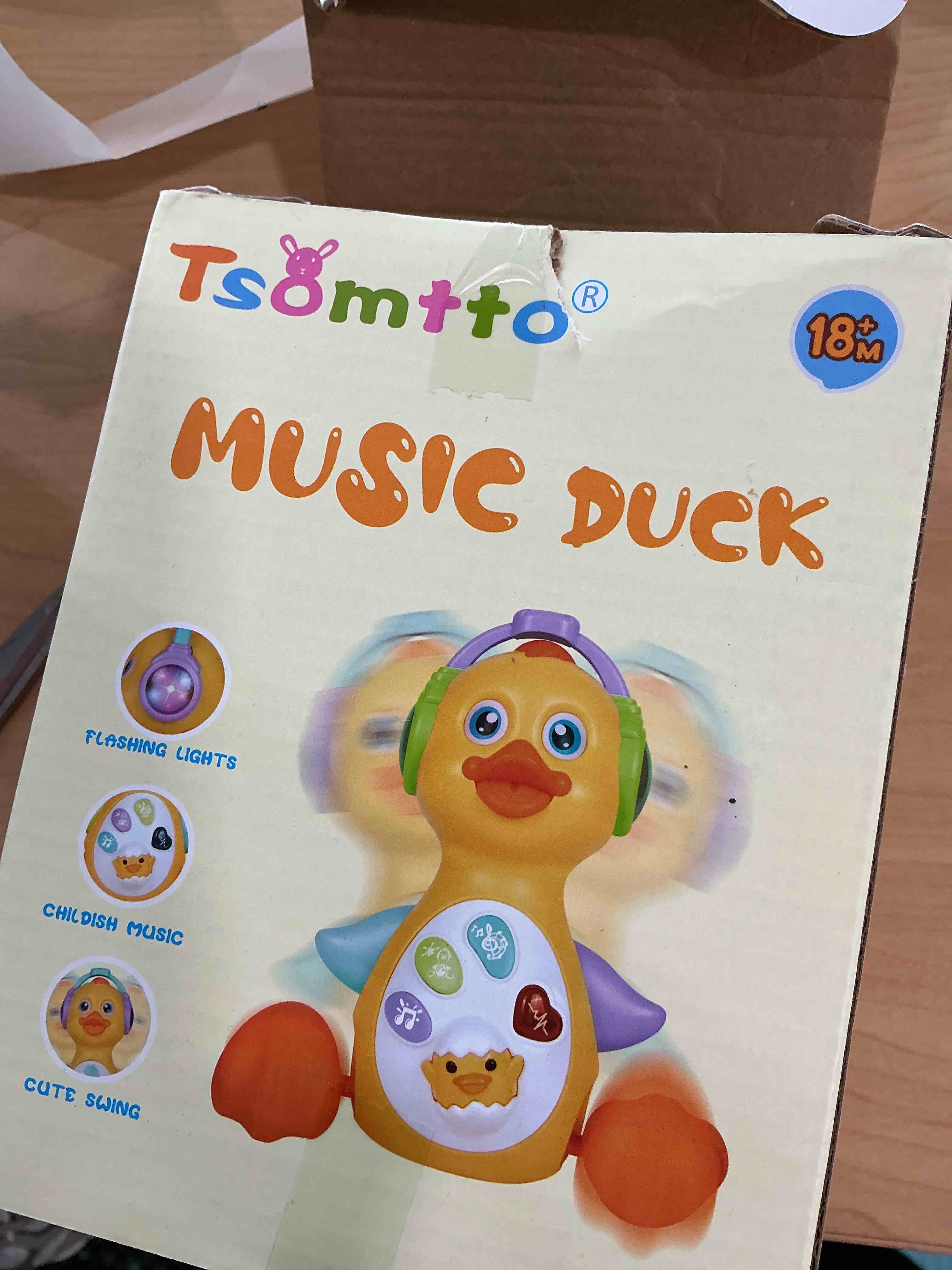 Condition photo showing New/Like New for Tsomtto Baby Musical Light Up Duck Toy, Baby Toys 0-3-6-9-12 Months Dancing Crawling Tummy Time Toys, Newborn Infant Learning Toy Gifts for 0 3 4 5 6 7 8 Month Old Baby Boys Girls