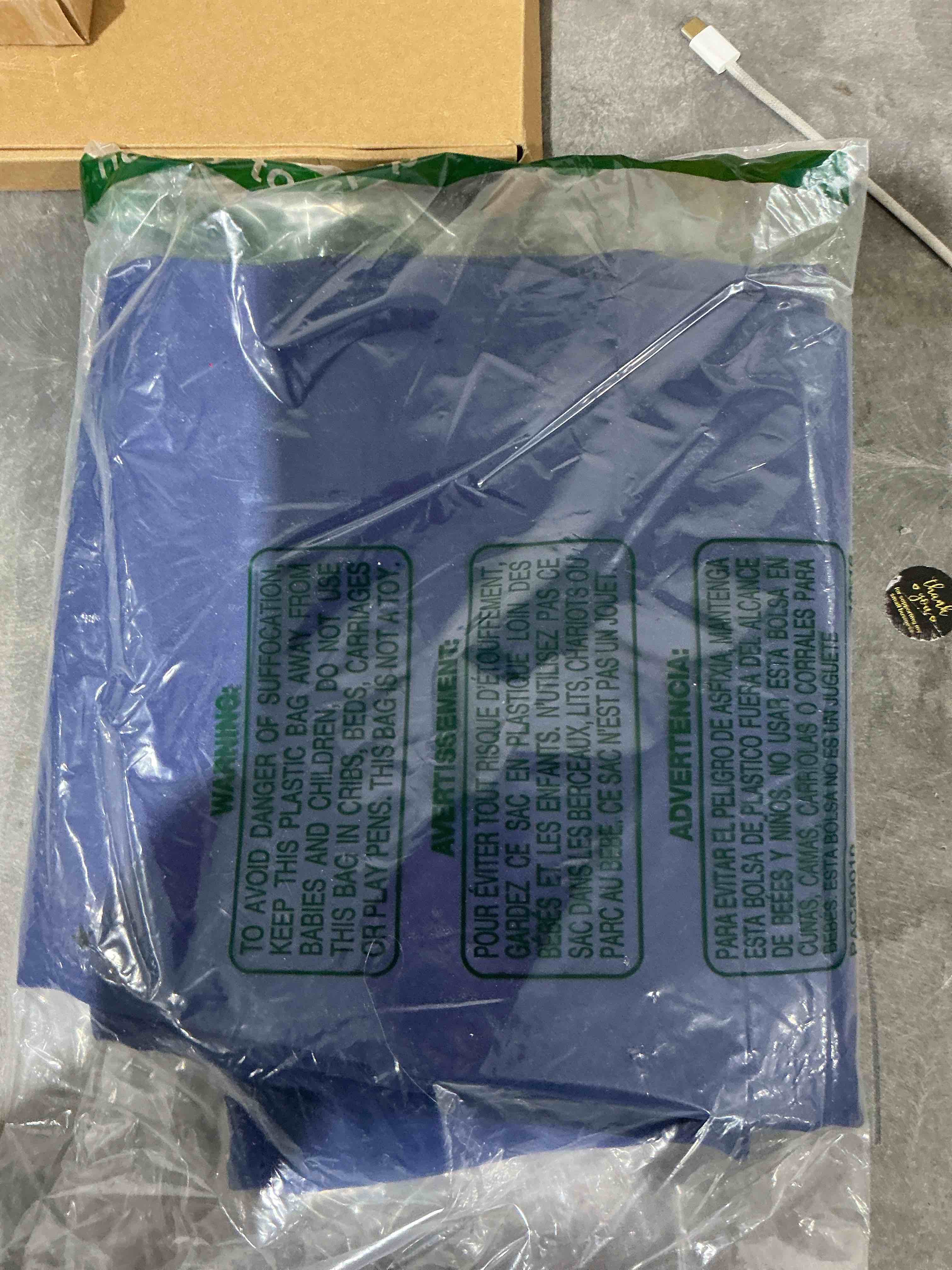 Condition photo showing New/Like New for NICETOWN Kids Blackout Curtains for Bedroom, Grommet Top Room Darkening Short Curtains Decoration Thermal Insulation Window Drapes for Nursery, Children Room, 1 Panel, 34 x 63 Inch Long, Navy Blue Navy Blue 34"W x 64"L (Pack of 1)