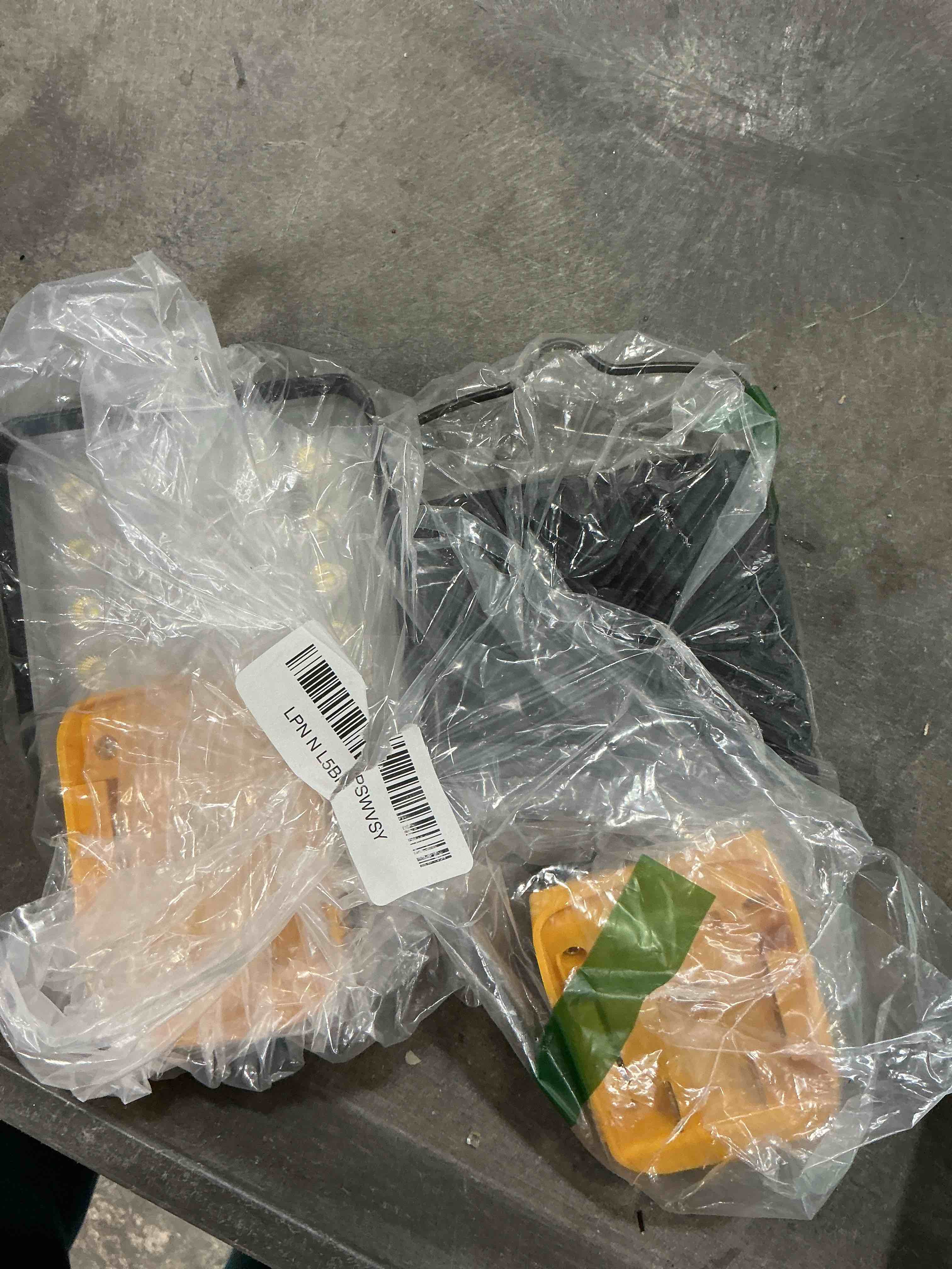 Condition photo showing Good Condition for 2 Pack Cordless LED Work Light for Dewalt 20V Max Battery, 96W 10000LM Light with USB and Type-C Charging Port, Outdoor Handheld Flood Light, Low Voltage Protection - No Battery