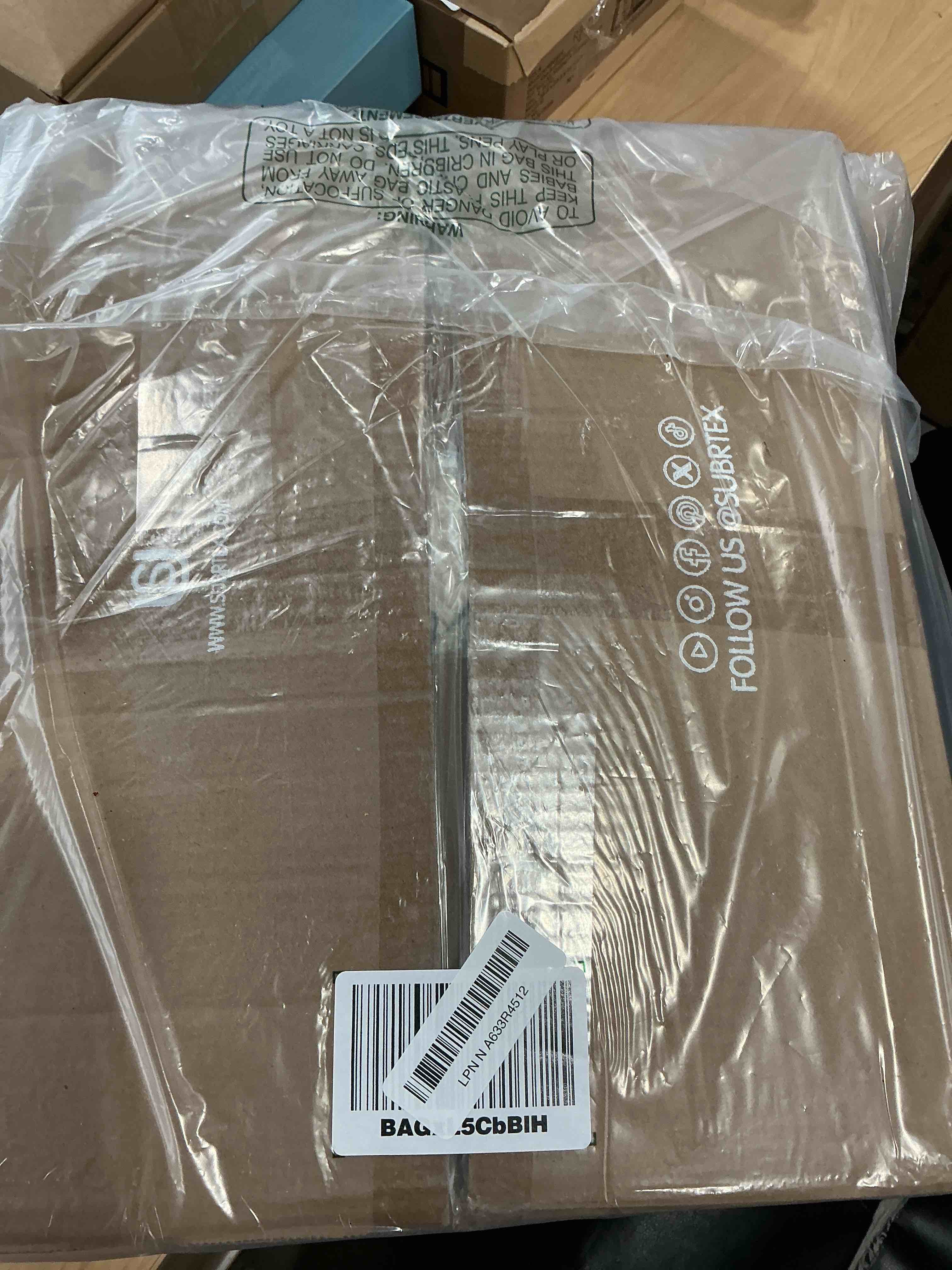 Condition photo showing New/Like New for CHUN YI 7 Piece Couch Covers Sofa Covers Washable, Stretch Sofa Slipcovers for 3 Cushion Couch with Seperate Backrest and Cushion Covers, Anti Slip Furniture Protector for Dogs Pets (Large, Cream) Large Cream