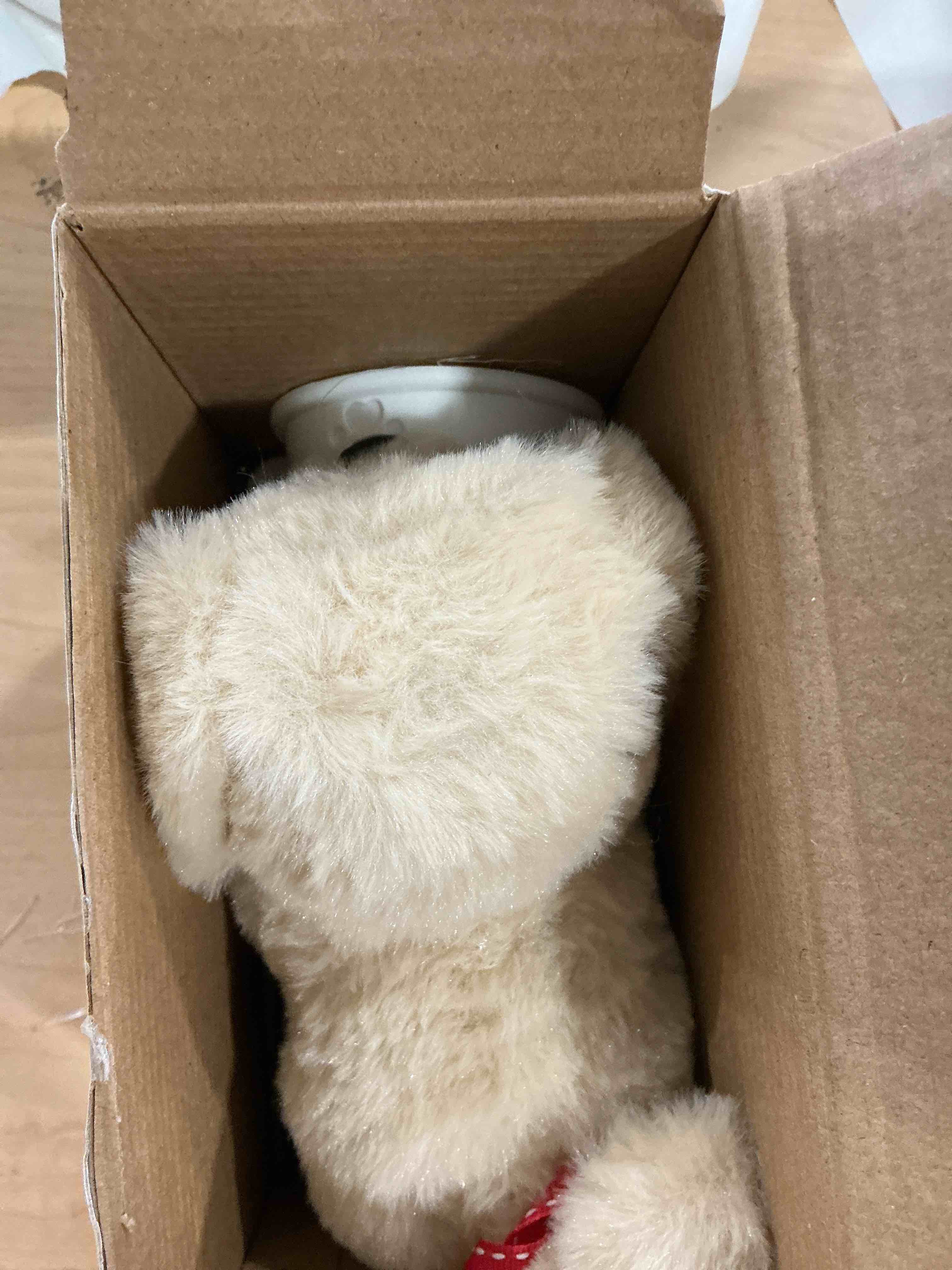 Condition photo showing New/Like New for Plush Toys Walking Dog Toys That Can Walk, Bark and Wag Tail,Interactive Electronic Pet Toys Puppy with Leash,Easter Christmas Birthday Gift for Toddlers Kids Golden Hair