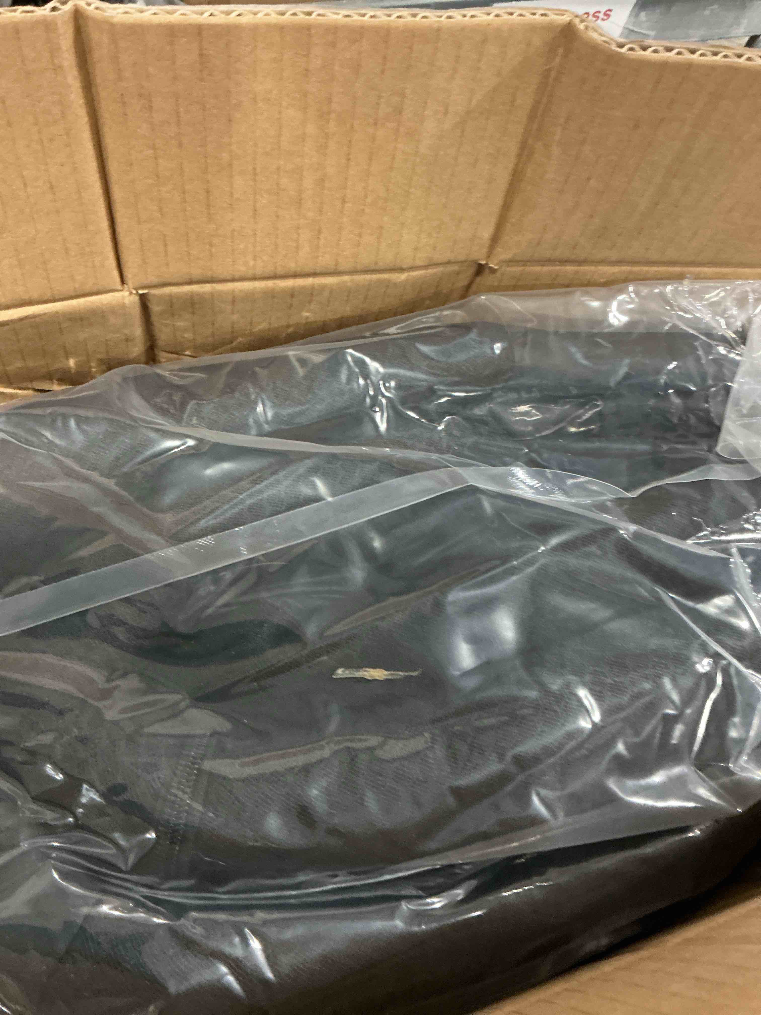 Condition photo showing Good Condition for Skechers Memory Foam Car Seat Covers, Air Cool Mesh Thick Seat Covers, Airbag Compatible Car Seat Cover, Automotive Comfort Protection for Most Cars,Vans,Trucks, SUVs,Black Full Set Black/Black