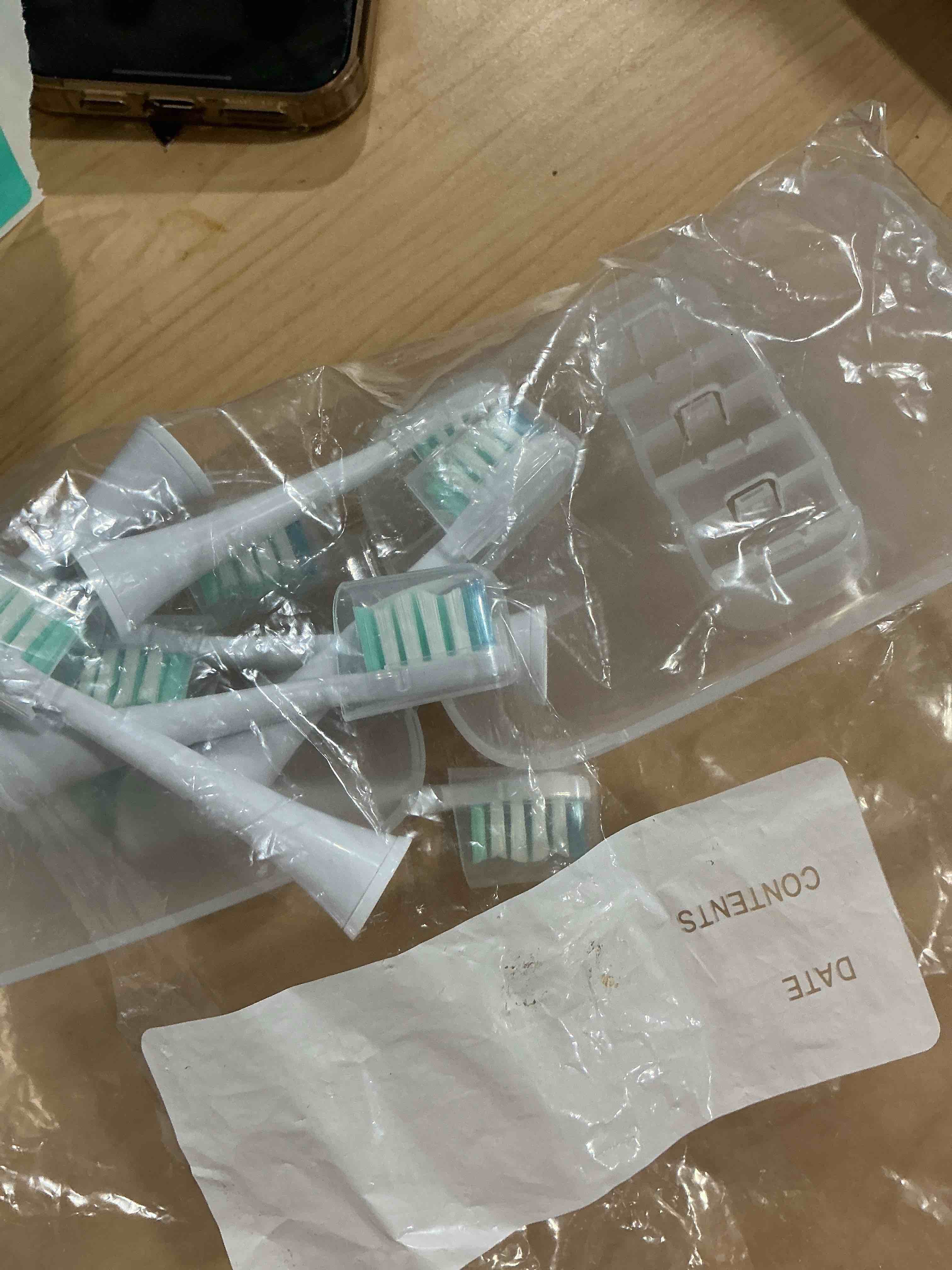 Condition photo showing Good Condition for Replacement Toothbrush Heads Compatible with Philips Sonicare?10 Pack Soft Replacement Electric Brush Head for 4100 5100 6100 HX9023/65 W Optimal Plaque Control Snap-on System 10 Light Blue