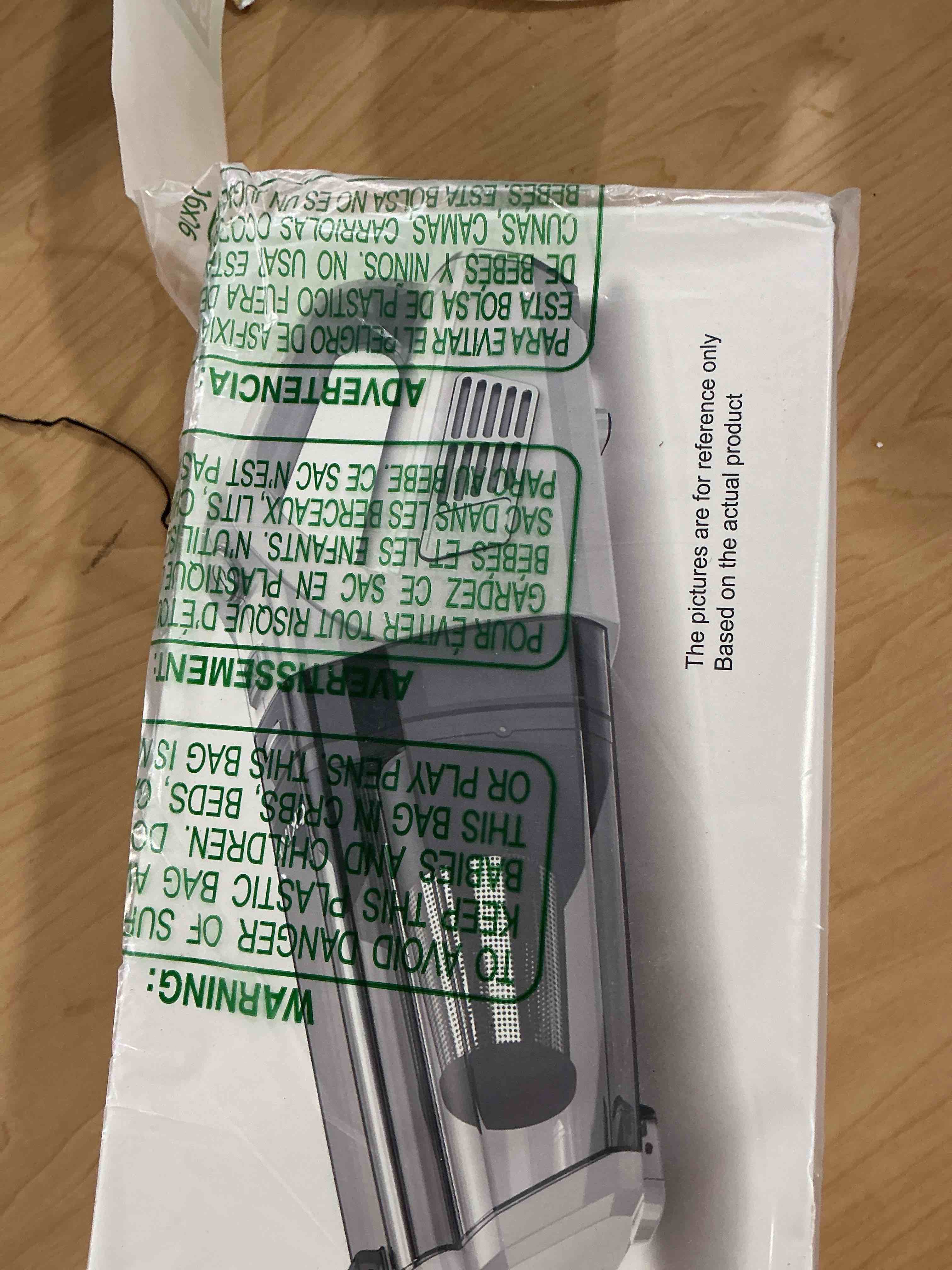 Condition photo showing New/Like New for Handheld Vacuum Cordless, 15000PA Strong Suction Hand Held Car Vacuum Cleaner Portable with Multi-Nozzles & Washable Filter, Lightweight Dust Busters Rechargeable for Home, Car, Office, Pets White & Silver