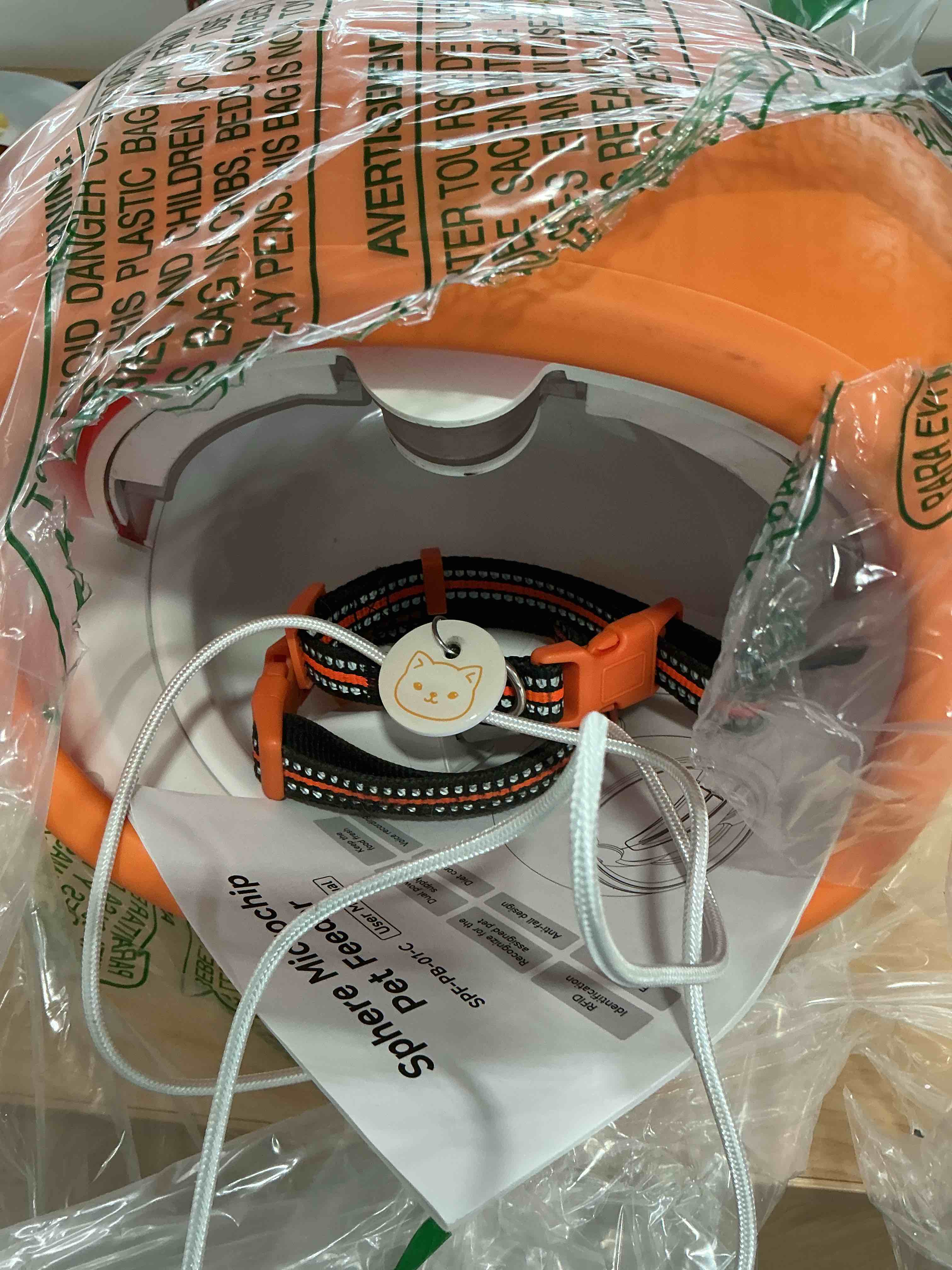 Condition photo showing Good Condition for Automatic Cat Feeder with RFID Collar Sensor, Timed Auto Pet Feeder for Multi-Cat Households, 4 Feeding Modes, LCD Menu & Voice Recording, Suitable for Wet and Dry Food