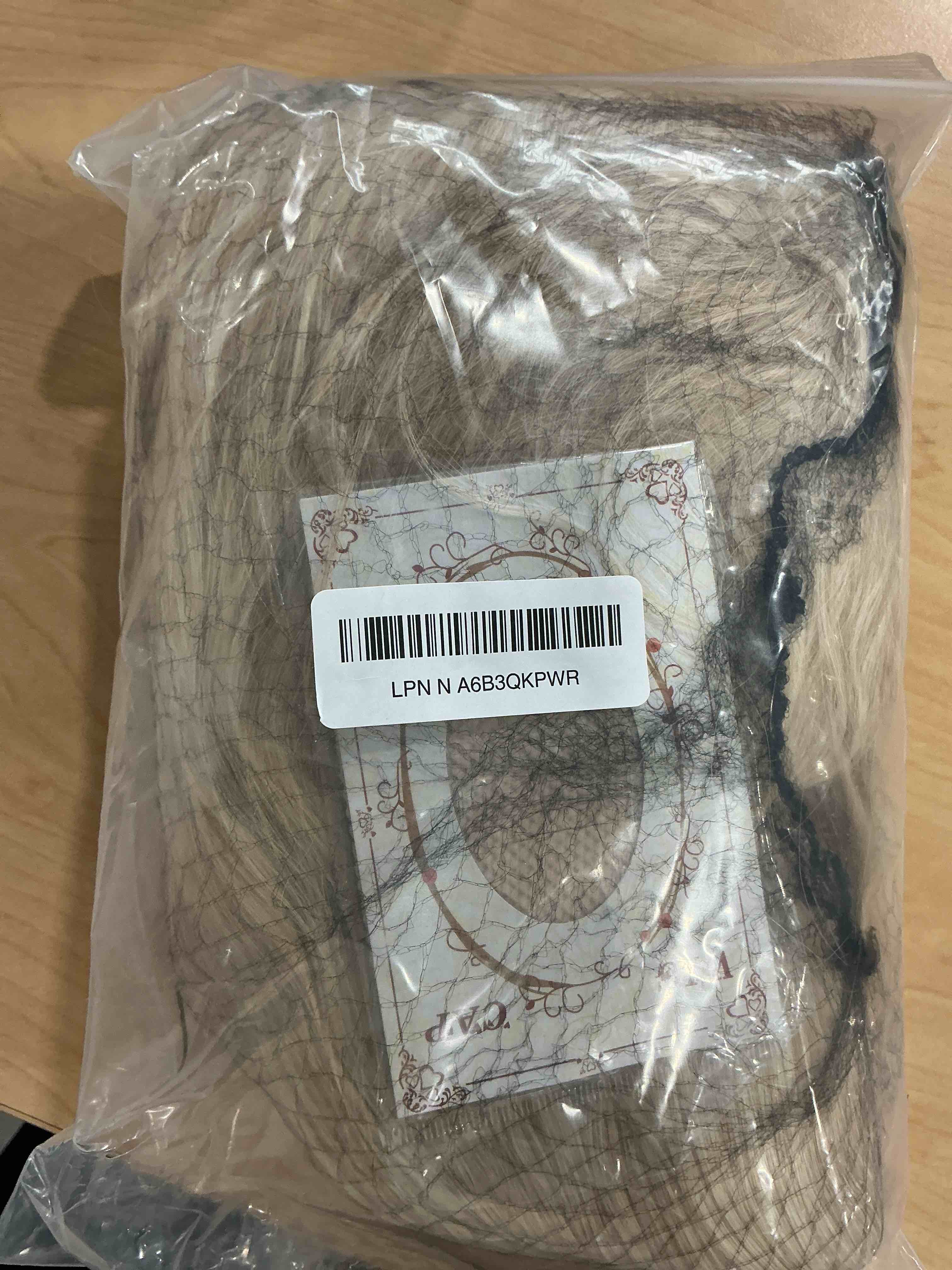 Condition photo showing Good Condition for Linfairy Long Wavy Hippie Wigs for Women 70s Halloween Cosplay Costume Wig for Party With Flower Crown