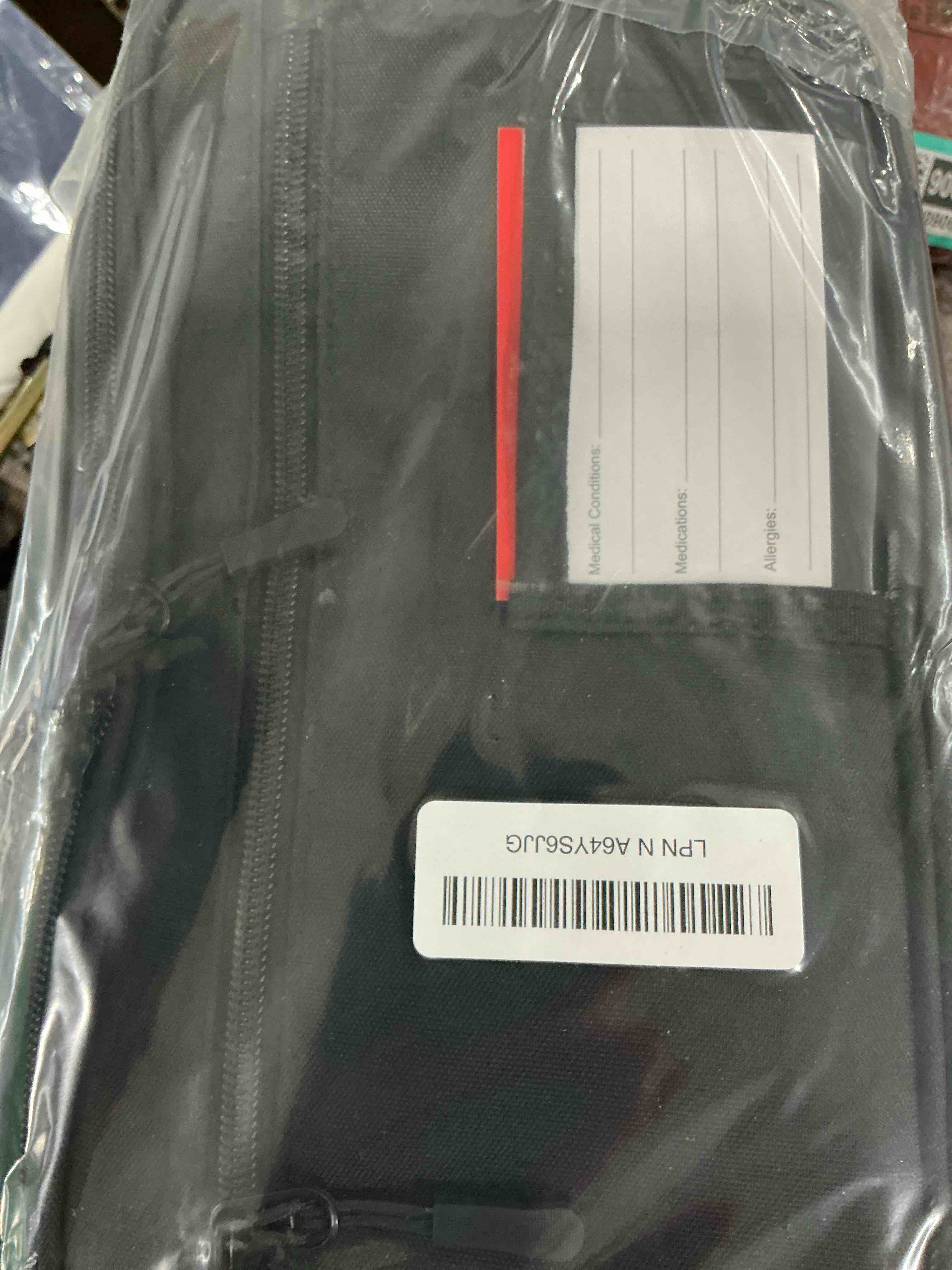 Condition photo showing Good Condition for SITHON Pill Bottle Organizer Medicine Storage Bag Medication Travel Carrying Case Manager with Handle, Detachable Pockets Modular for Medications, Vitamins, Medical Supplies (Black)