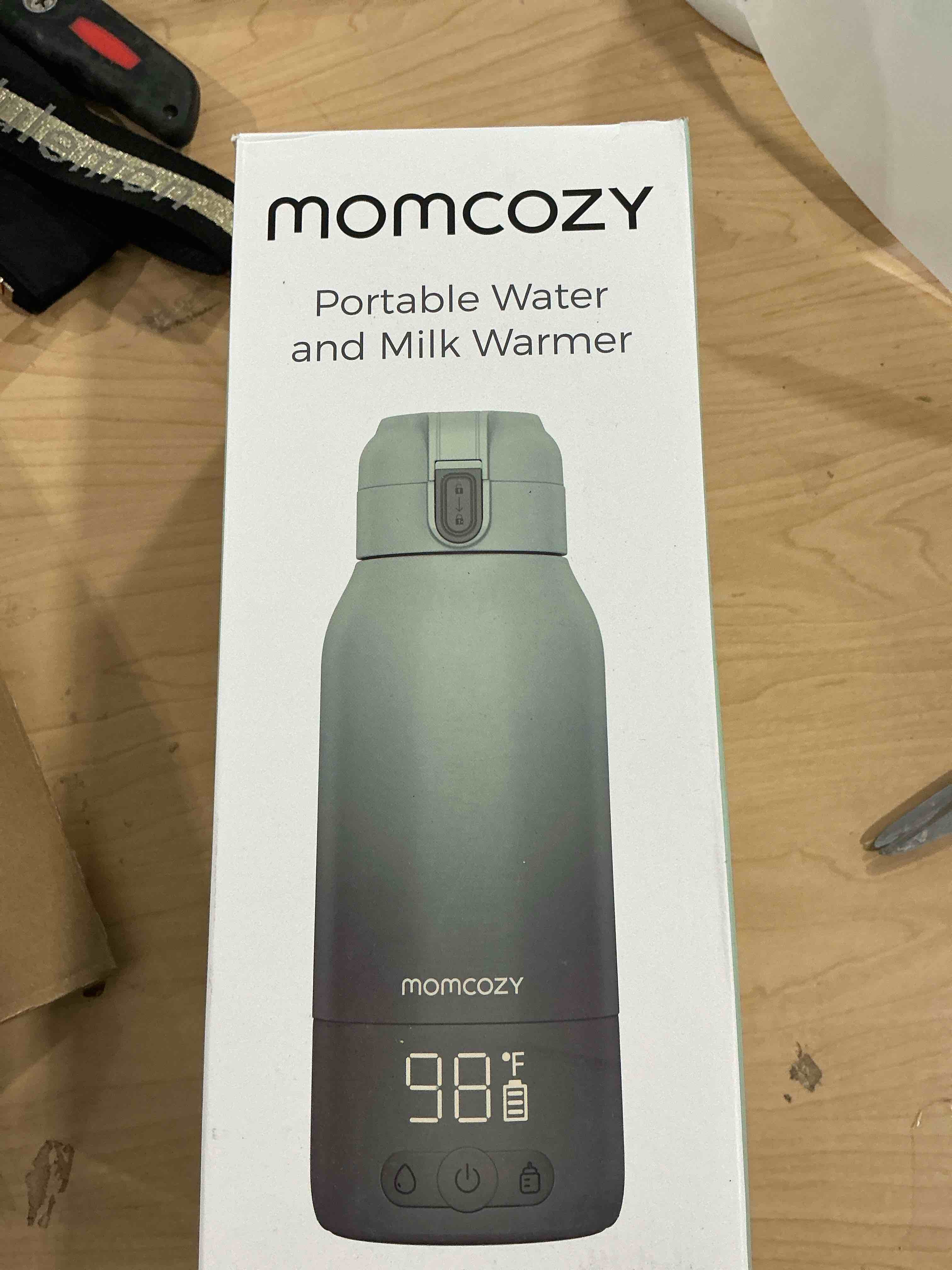 Condition photo showing Good Condition for Momcozy Portable Milk Warmer for Travel – Dual Heating Modes for Breast Milk & Water, Portable Bottle Warmer with Fast Heating & Long Battery Life, 17 Ounces Large Capacity to Meet Your All-Day Needs