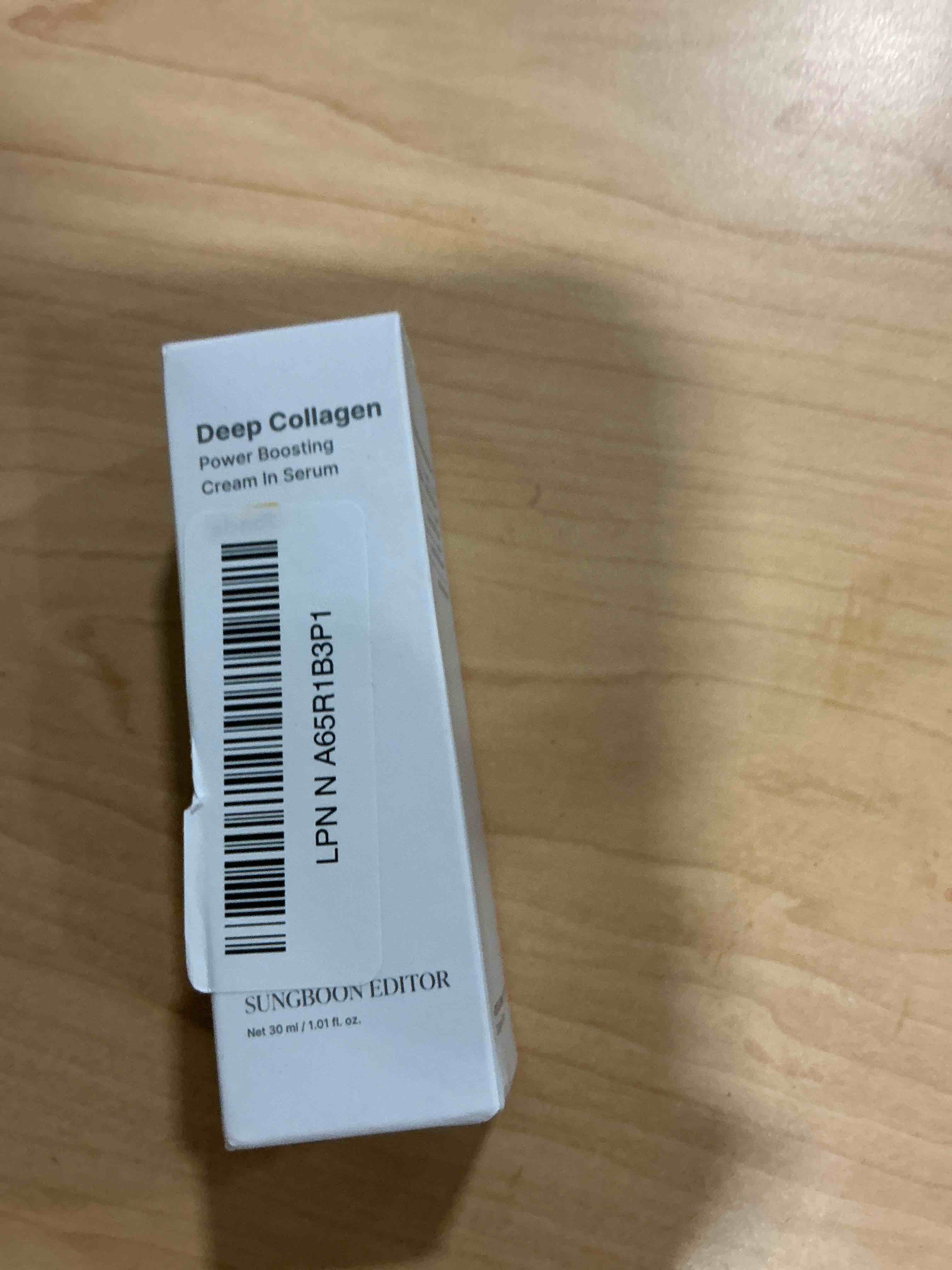 Condition photo showing New/Like New for SUNGBOON EDITOR Deep Collagen Serum | Volufiline + Collagen + Niacinamide | Hydrating & Smoothing Care | Korean Skincare, 1.01 fl oz | Valentines Day Gifts for Woman