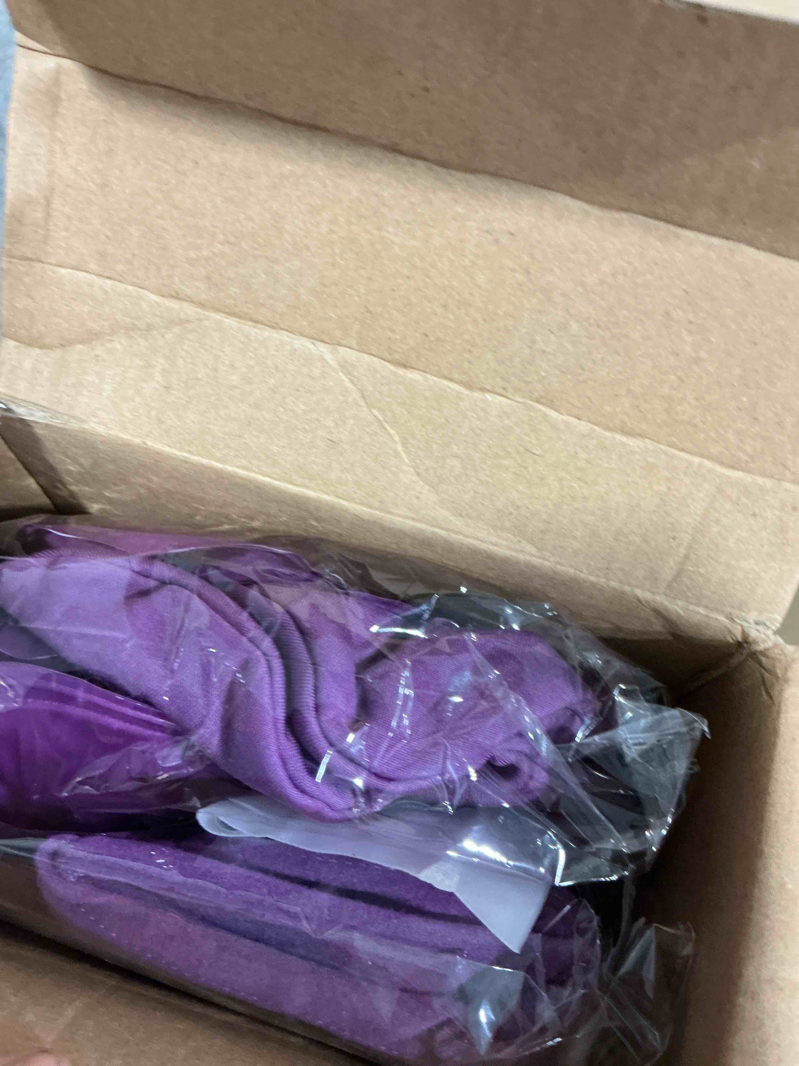 Condition photo showing Good Condition for SuzziPad Cold Socks & Hand Ice Pack, Cooling Gloves for Chemotherapy, Chemo Care Package for Women and Men, S/M, Purple