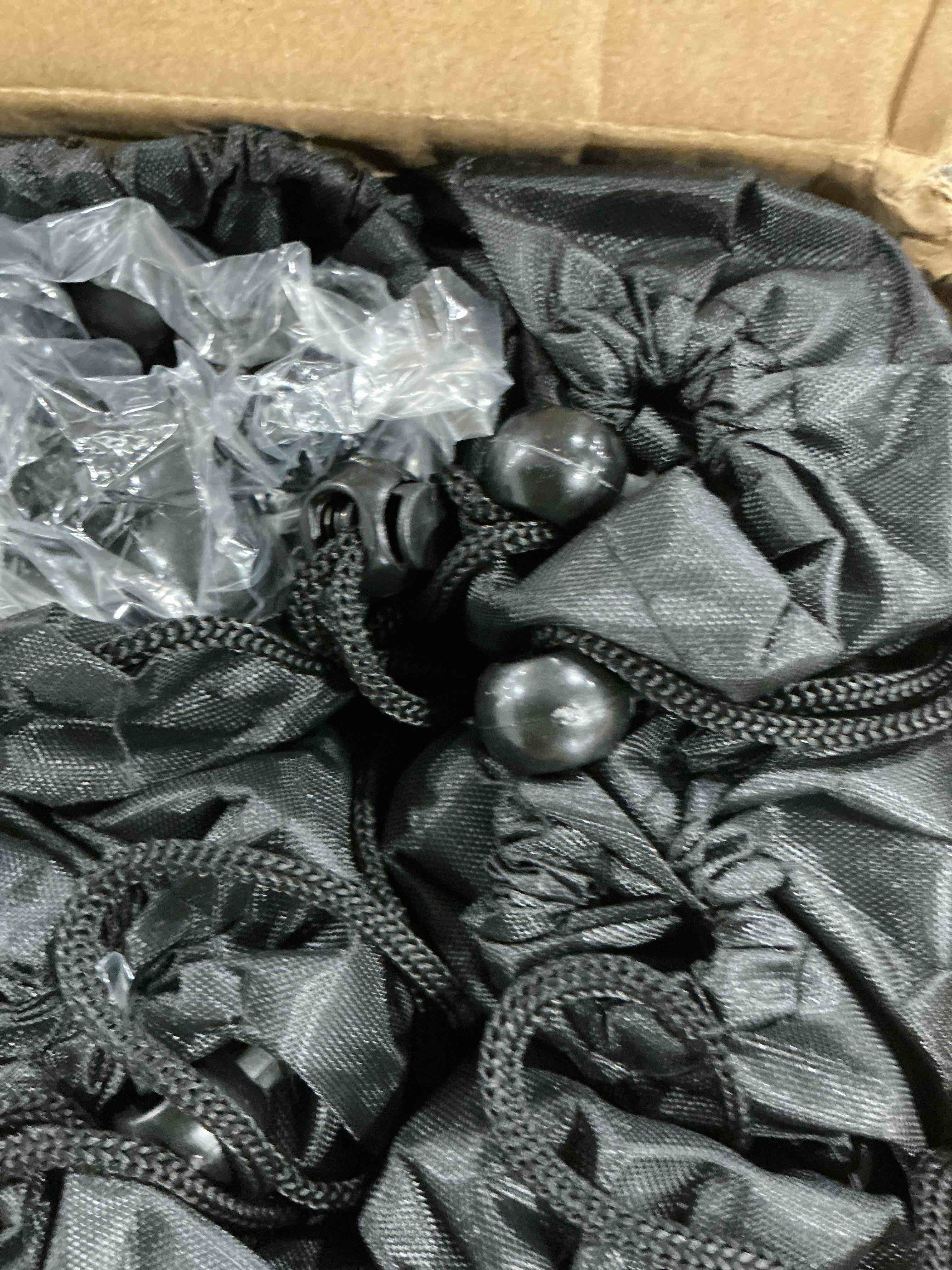 Condition photo showing New/Like New for Nicpro Art Folding Easels for Display, 6 Pack 63 Inches Metal Floor Easel Stand Bulk Tripod Black Collapsible for Sign Artist Poster Wedding | with Carry Bag