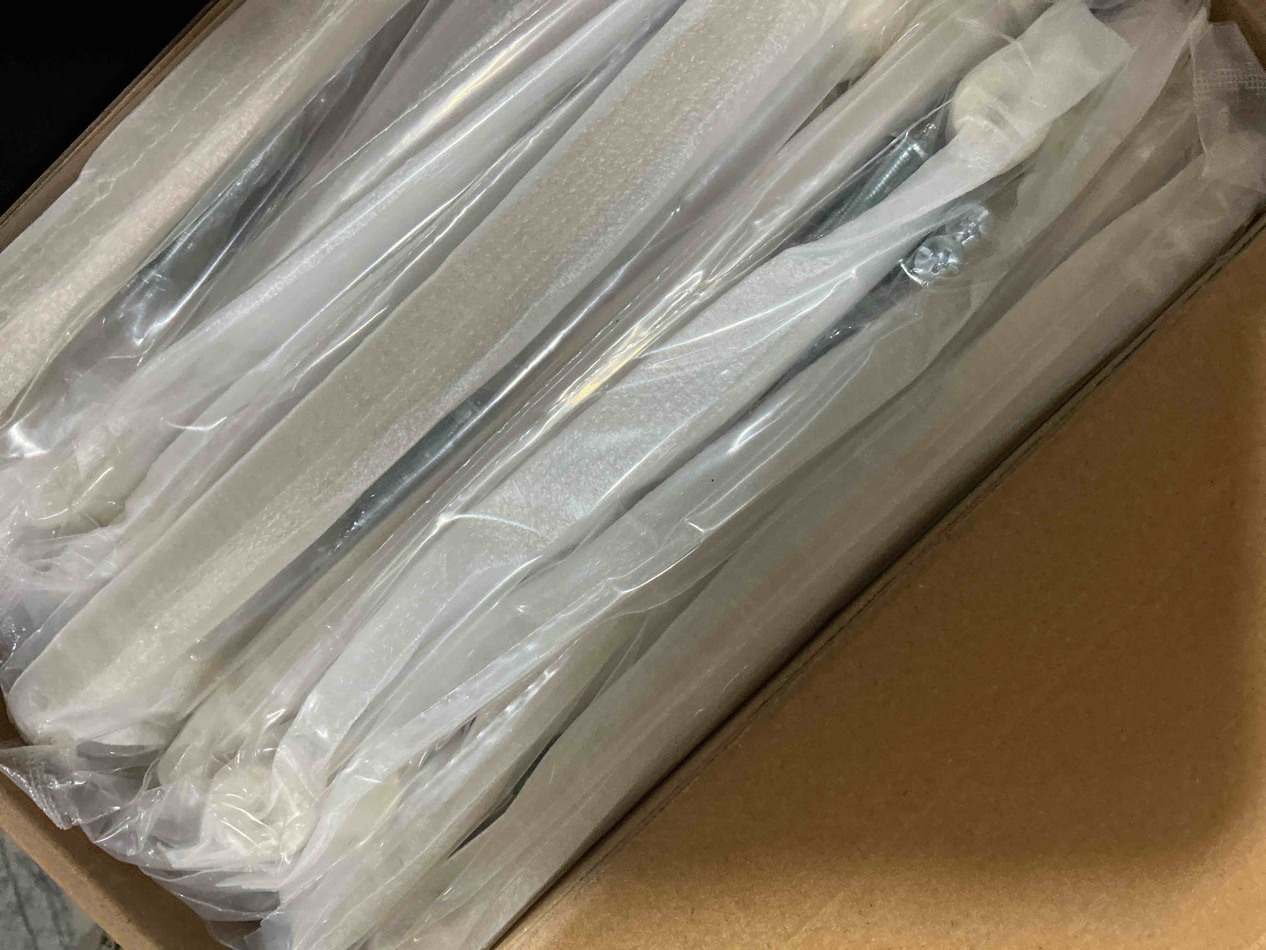 Condition photo showing Good Condition for Asidrama 10 Pack 7.5 Inch(192mm) Knurled Brushed Brass Kitchen Cabinet Handles, Glod Cabinet Pulls Kitchen Cabinet Hardware Cupboard Handles Drawer Pulls 7.5" Hole Center 10 Pack Brushed Brass