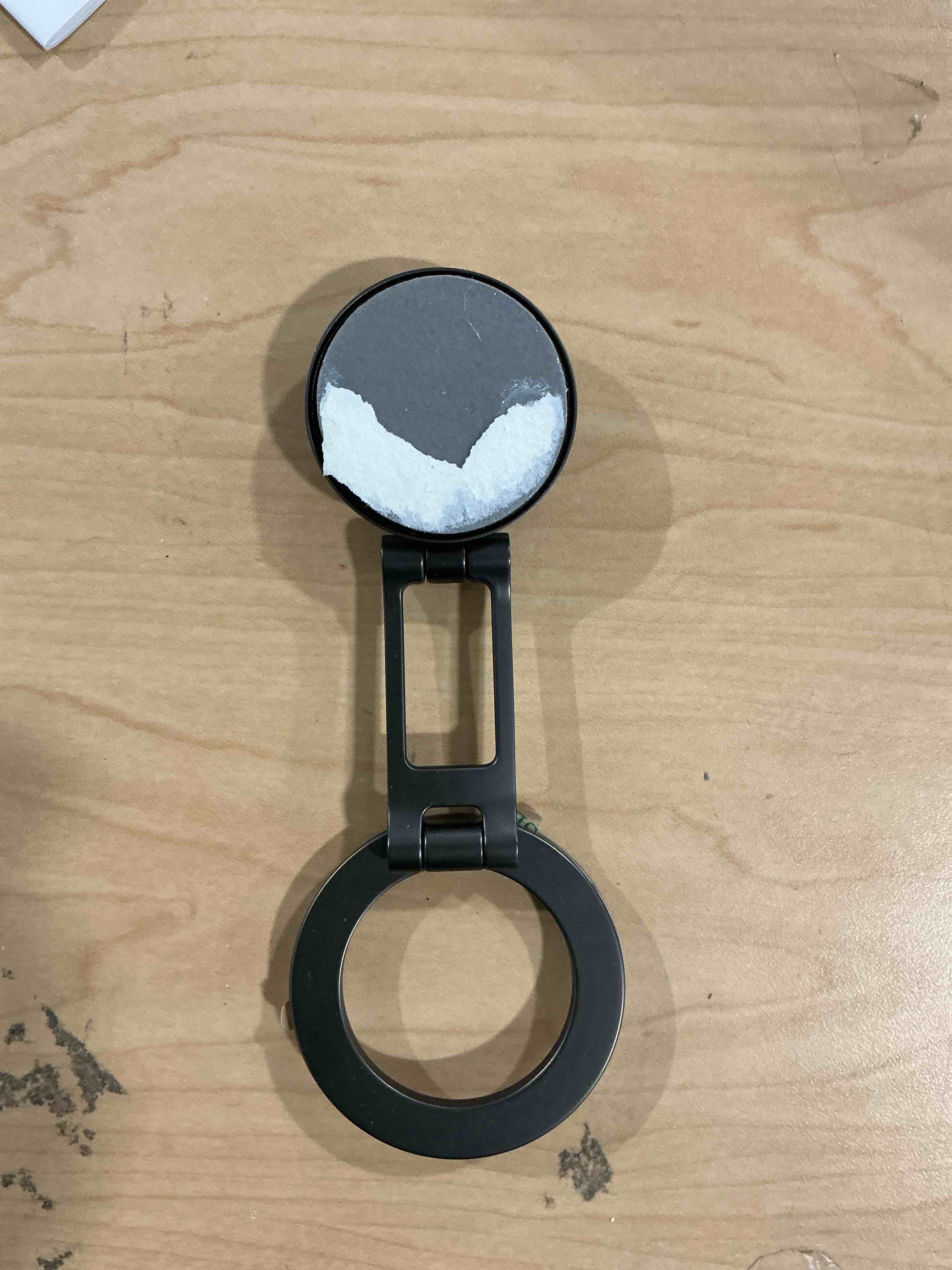 Condition photo showing As Is for Syncwire Fits MagSafe Car Mount for Car Dash&Tesla Screen[All-Metal] Magnetic Phone Holder, [Flexible Three-axis]360° Rotation Car Mount Strong Magnets Car Phone Holder for iPhone 17 16 15 14 Pro Max Titanium Black