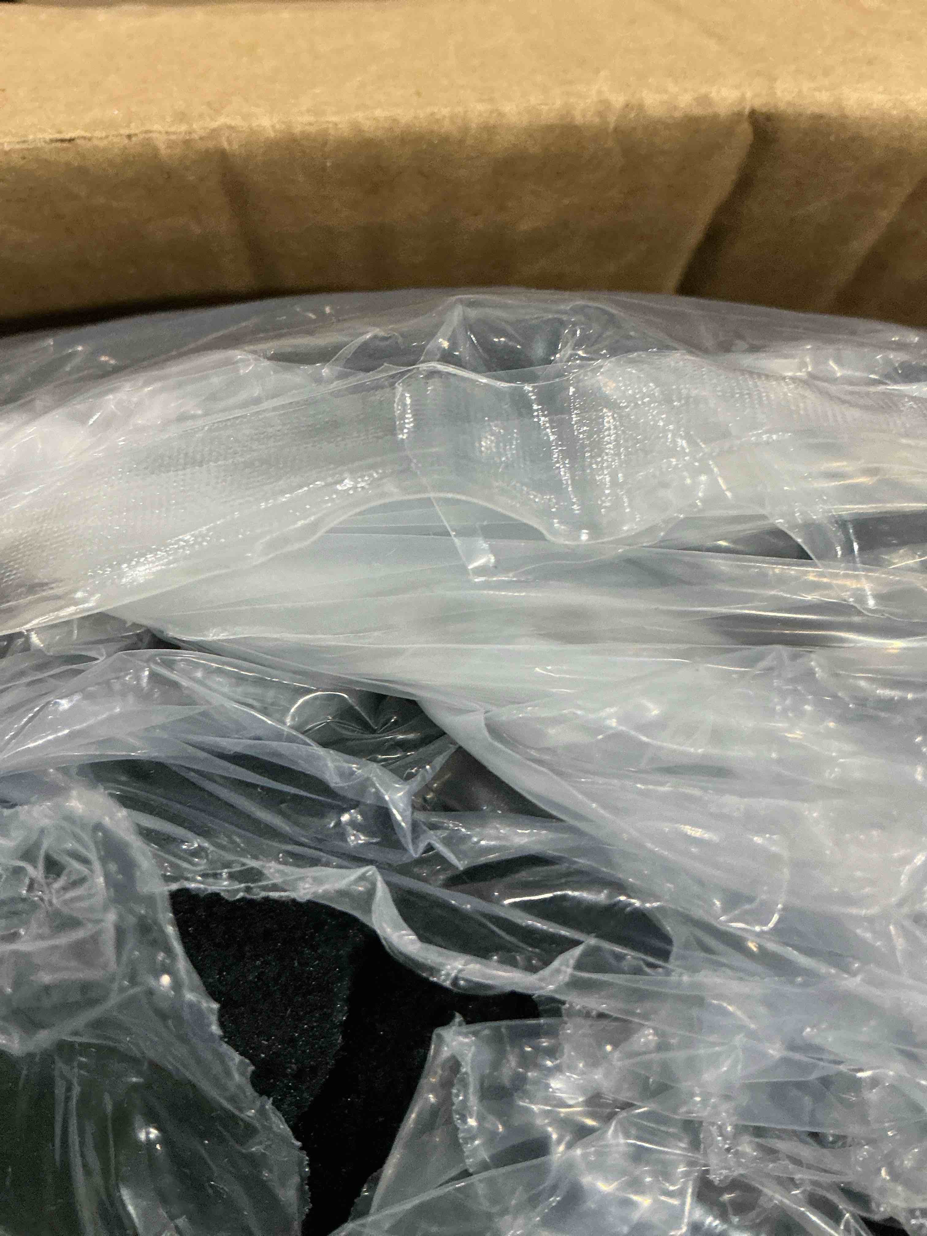 Condition photo showing New/Like New for Reading Pillow for Sitting in Bed Adult, Bed Reading Pillow with Shredded Memory Foam, Back Pillow for Sitting with Arms and Pockets, Black