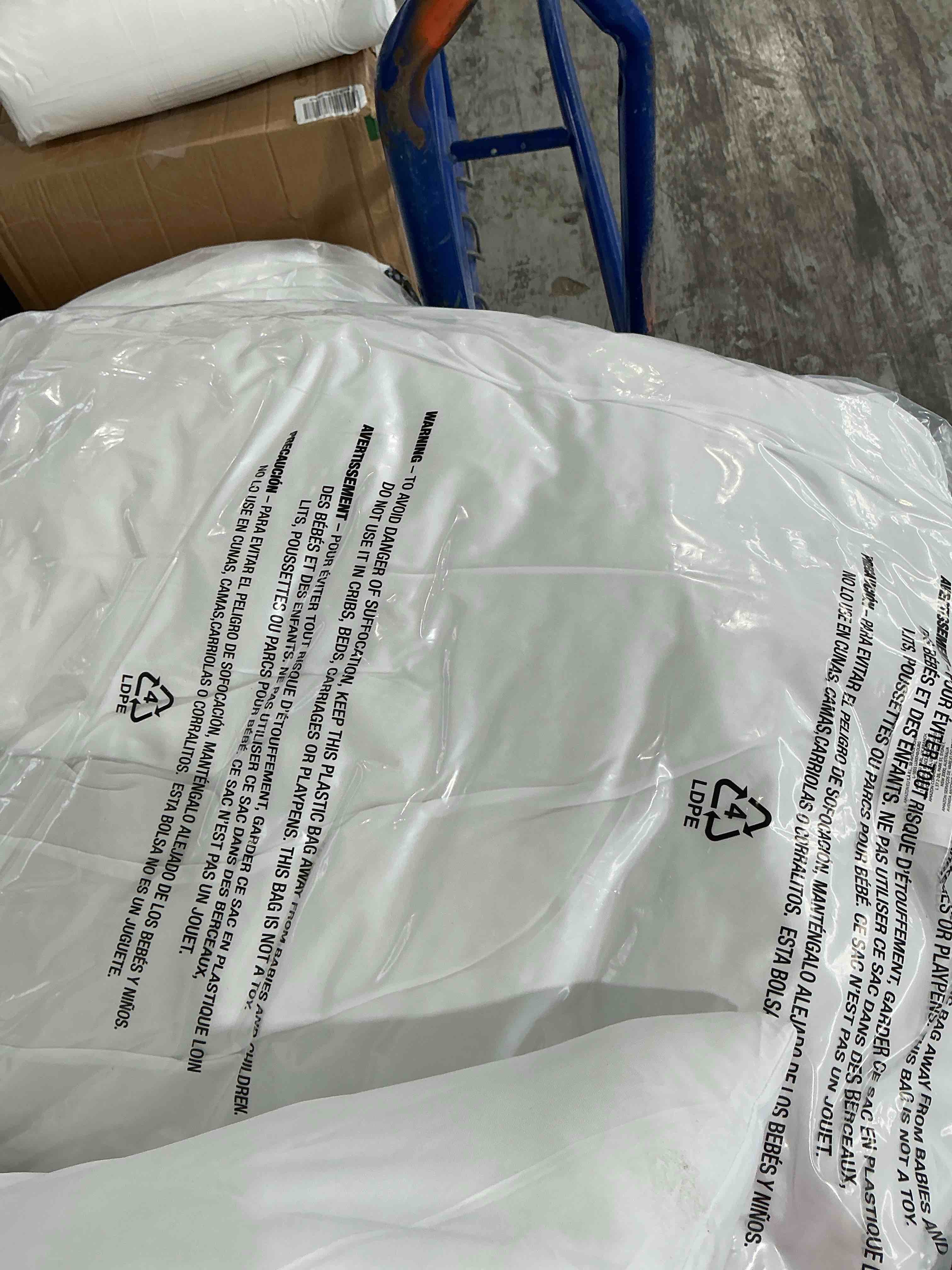 Condition photo showing New/Like New for Amazon Basics Square Hypoallergenic Pillow Insert, Sofa Bed Couch Decorative Stuffer, 26", 2 Pack