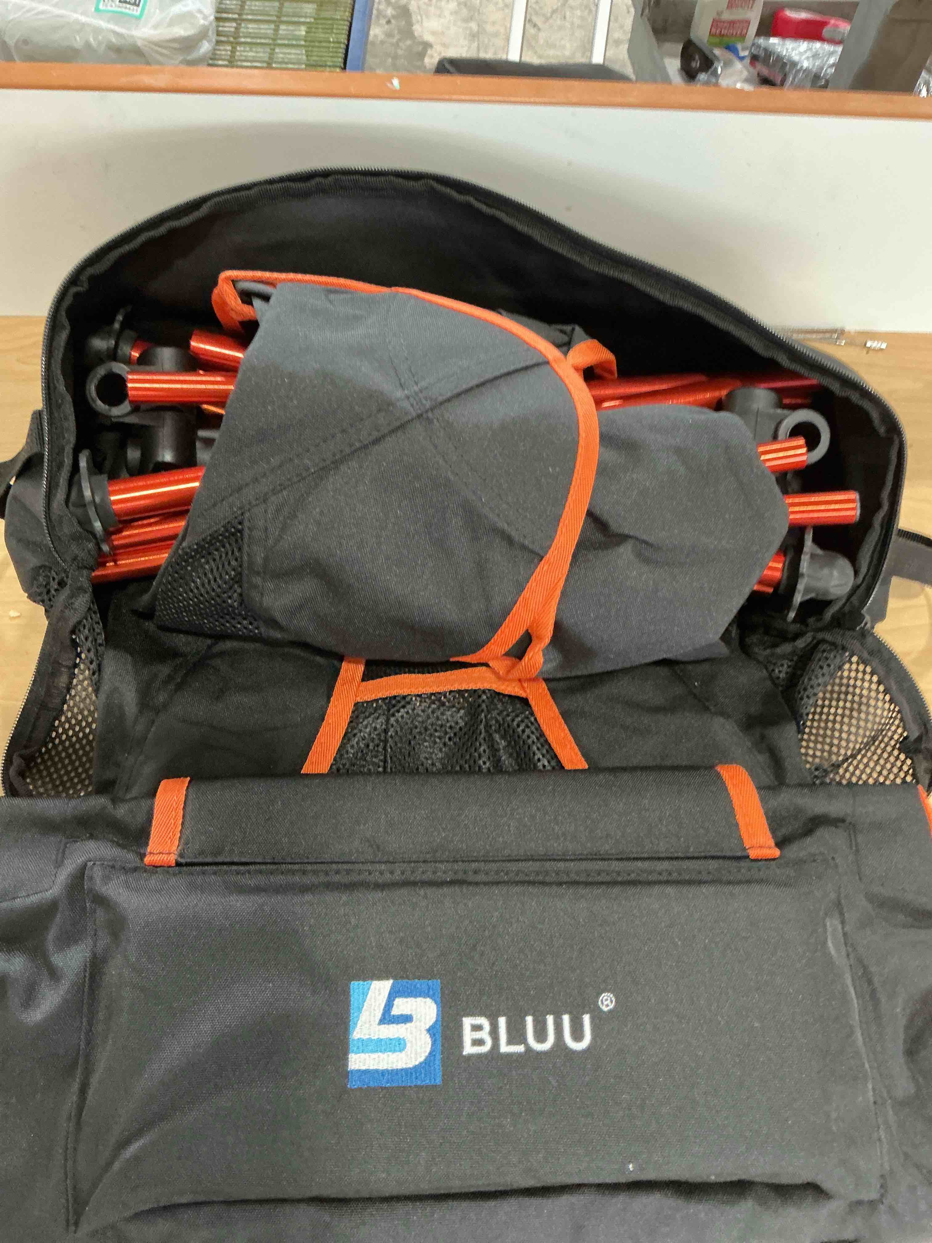 Condition photo showing Good Condition for Portable Camping Chair  | Compact, Foldable & Sturdy - Lightweight Backpacking Chair for Camping, Hiking, Beach, Tailgates and More | 330 Lbs Capacity