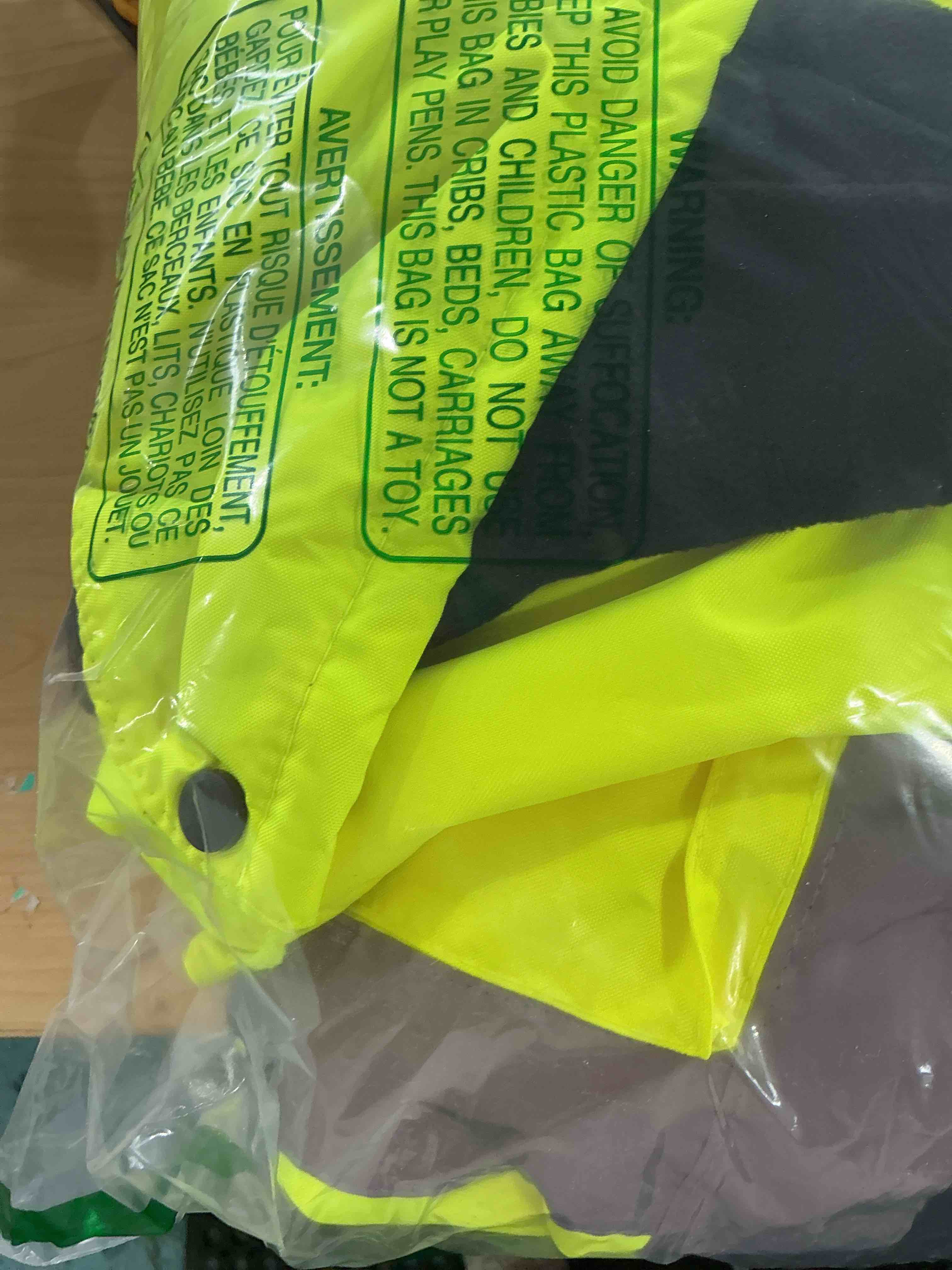 Condition photo showing New/Like New for SKSAFETY High Visibility Reflective Jackets for Men, Waterproof Class 3 Safety Jacket with Pockets, Hi Vis Yellow Coats with Black Bottom, Mens Work Construction Coats for Cold Weather, 5XL, 1 Pack Yellow 5X-Large