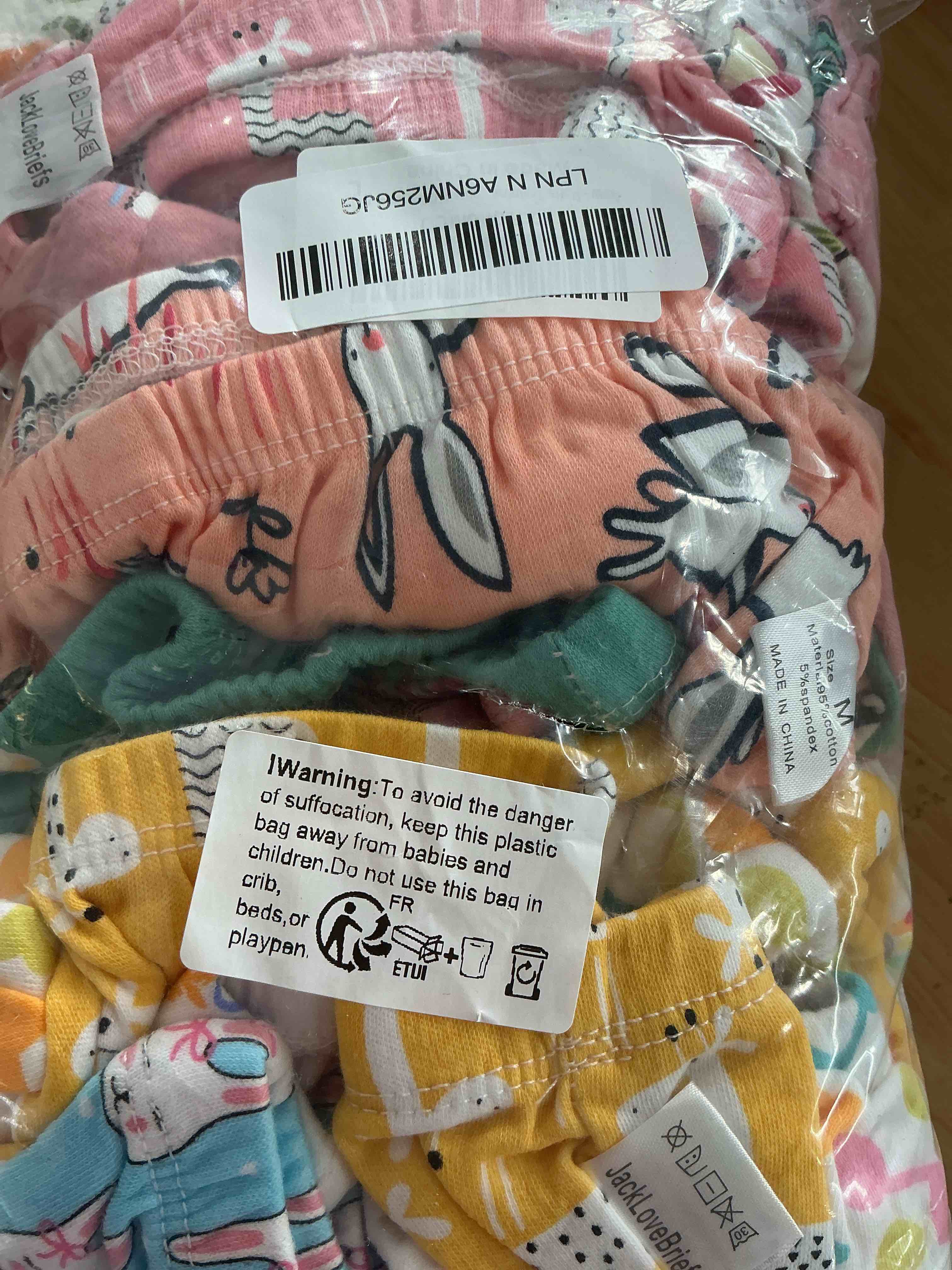 Condition photo showing New/Like New for Potty Training Pants for Boys Girls, Learning Designs Training Underwear Pants (10 Packs, 4-6T) Multicolor-k2 4-6X