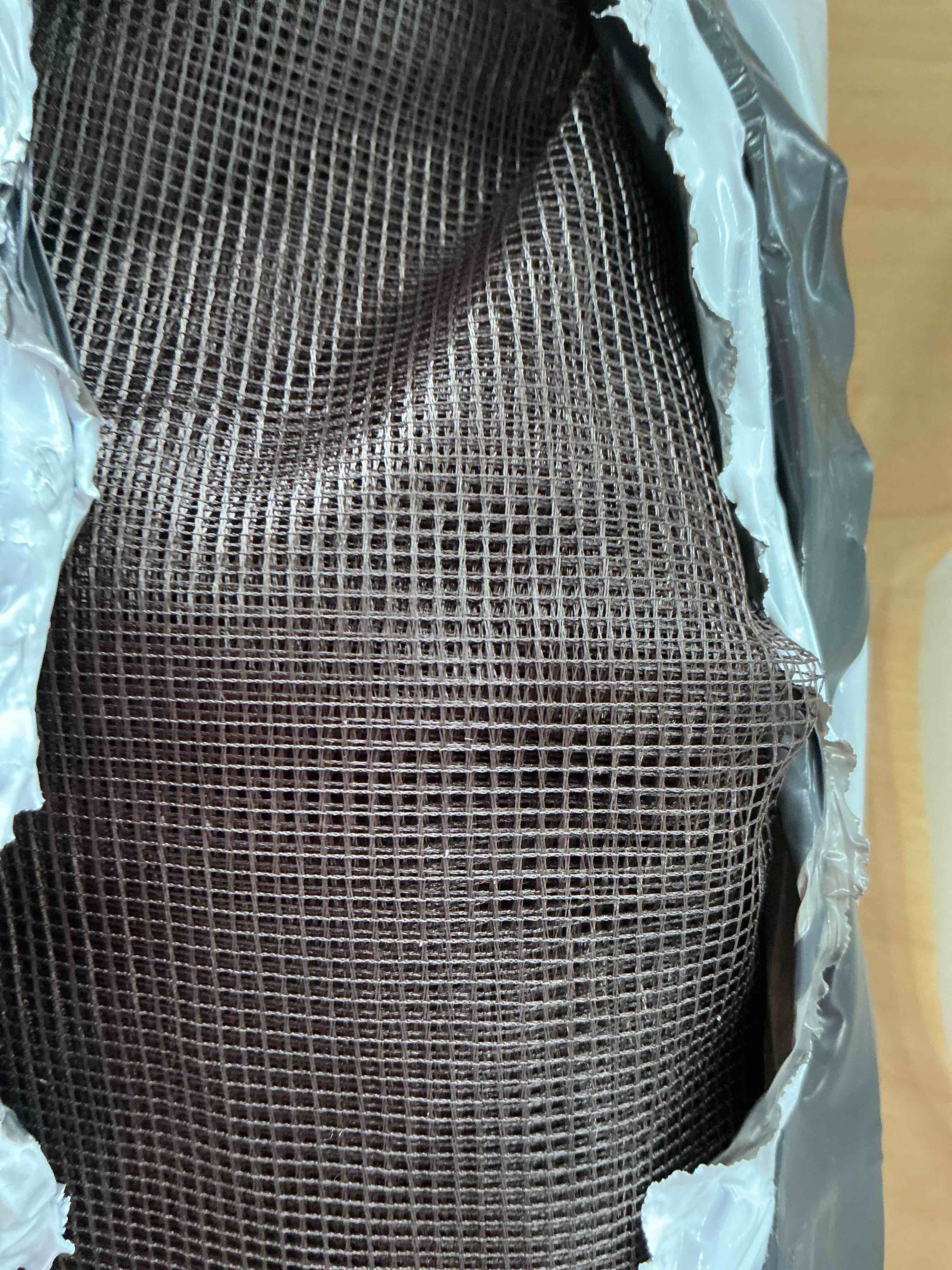 Condition photo showing New/Like New for Gazebo Universal Replacement Mosquito Netting – Hugline 10' x 10' Outdoor Mesh Netting Screen 4-Panel Sidewall Curtain with Zipper (Brown) Brown 10x10