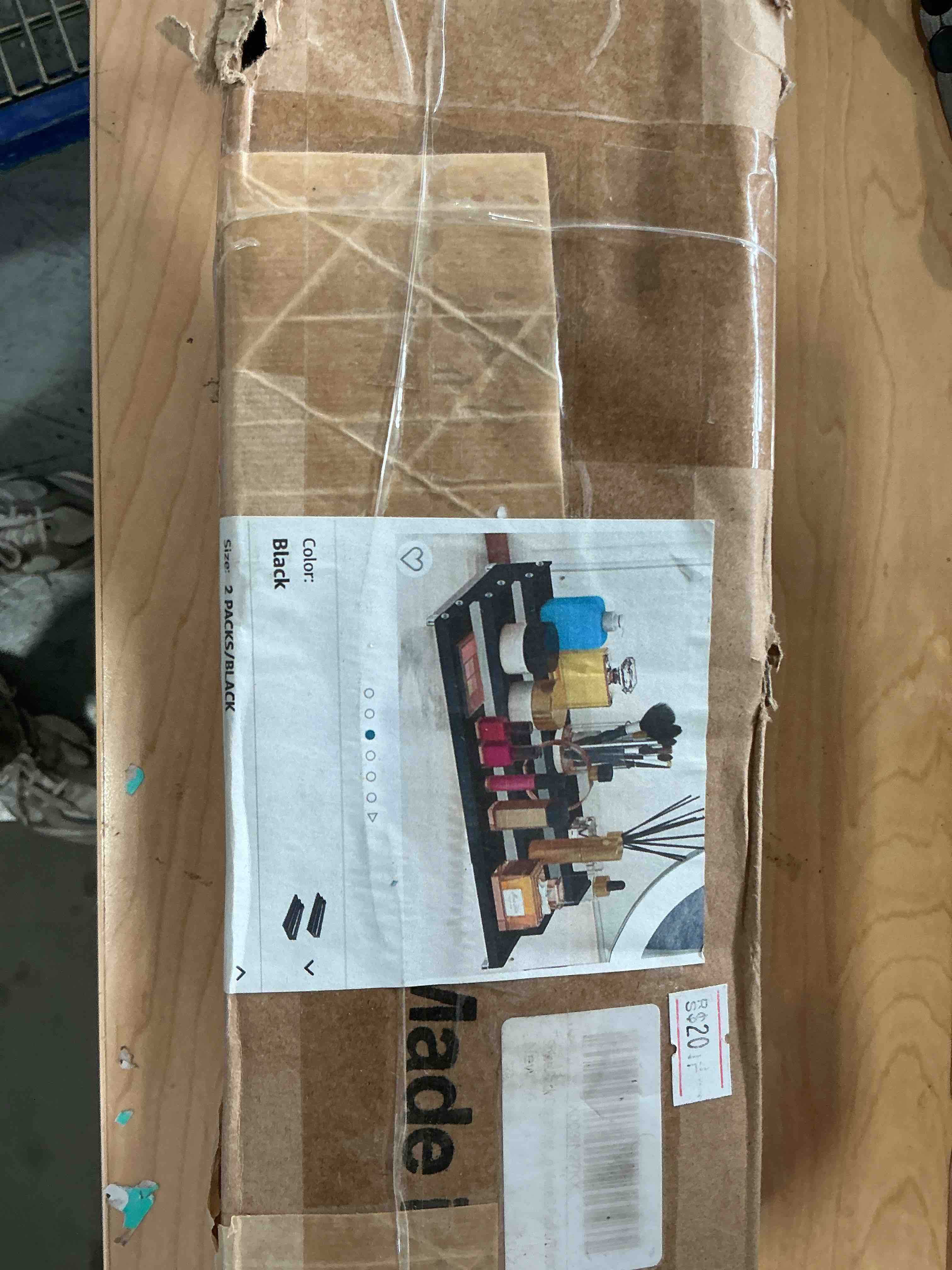 Condition photo showing Good Condition for Spice Rack Organizer for Cabinet, 3 Tier Expandable Spices Storage, Great for Kitchen Cabinets, Cupboard,Pantry and Countertop More 1 Pack/Black