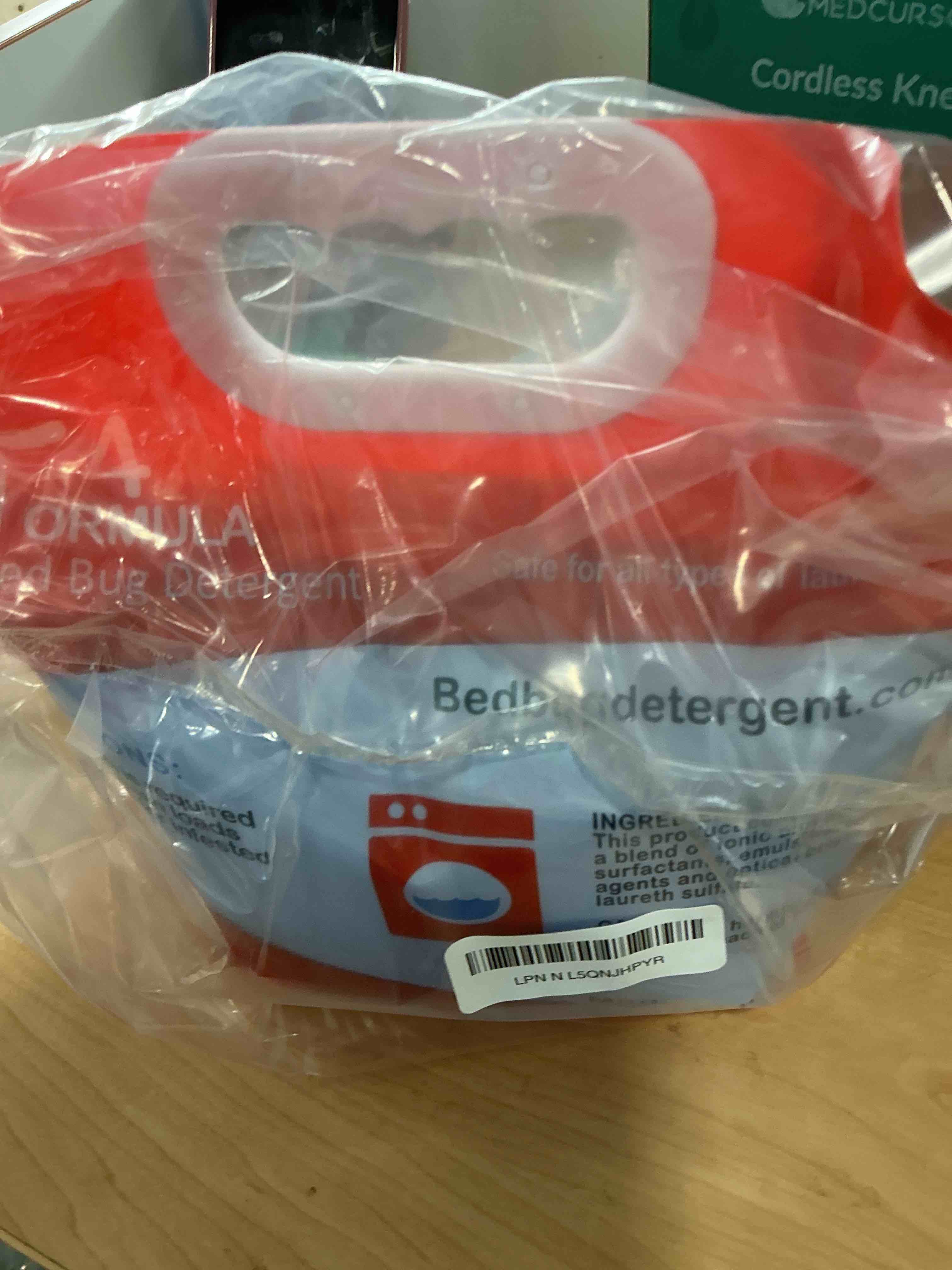 Condition photo showing Good Condition for BED BUG DETERGENT- 50 Loads