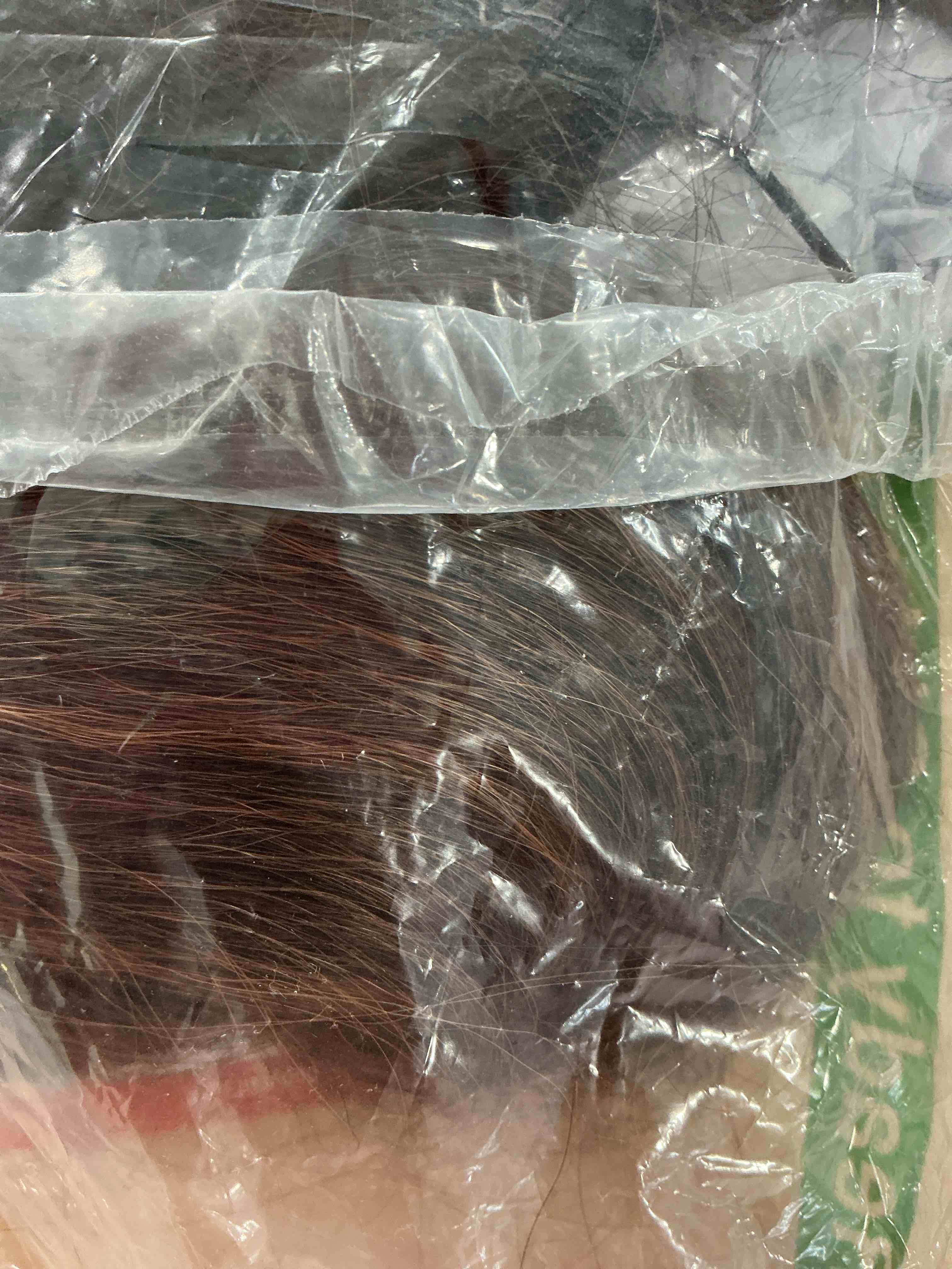 Condition photo showing Good Condition for SEIKEA 28" Drawstring Ponytail Extension for Black Women Long Straight Fake Hair Natural Soft Clip in Hair Extensions Synthetic Heat Resistant Hairpiece Natural Black/Pink 28 Inch (Pack of 1) Natural Black/Pink