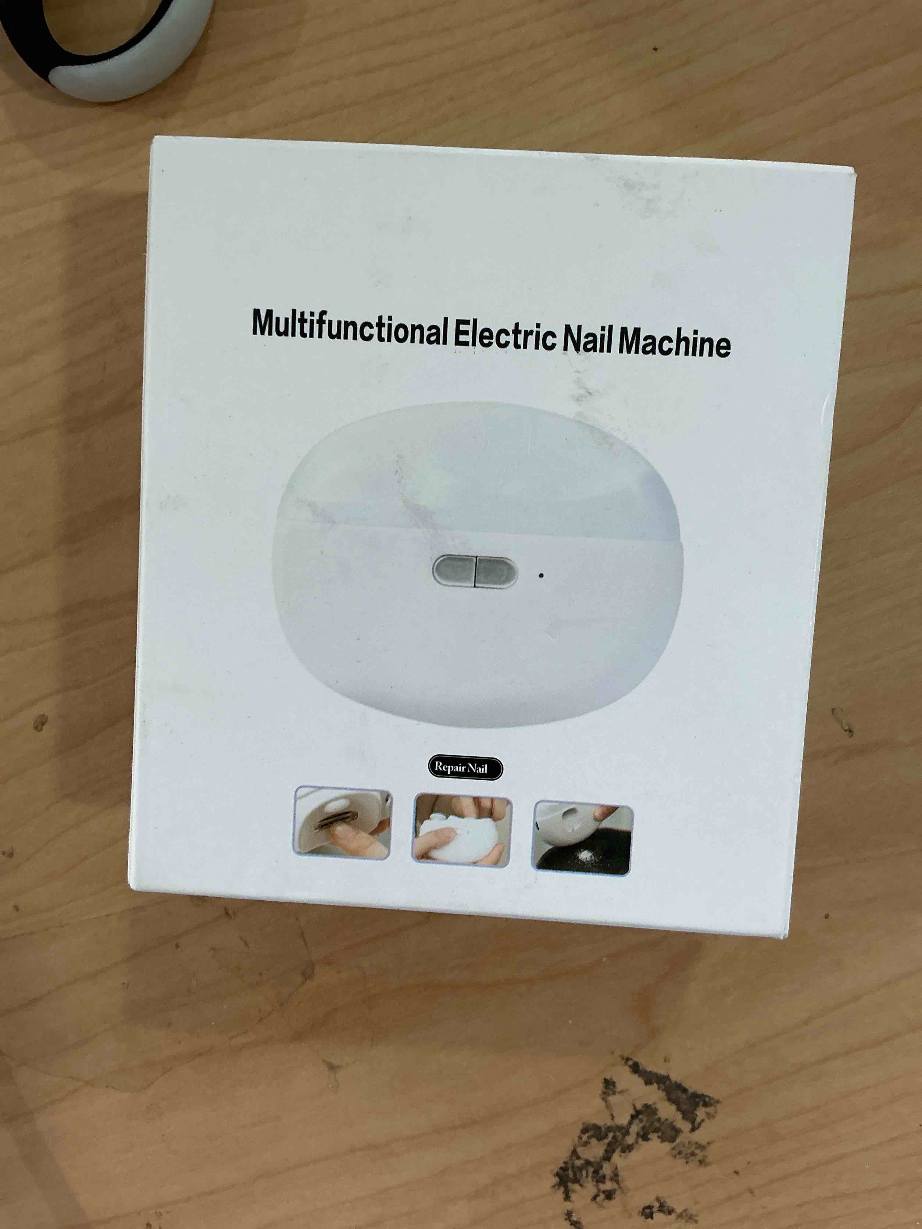 Condition photo showing New/Like New for Electric Nail Clipper with Polishing - 2 in 1 Automatic Nail Clippers,Dust Storage & LED Light,Rechargeable,Cordless Electric Nail Trimmer for Men/Women/Seniors/Kids