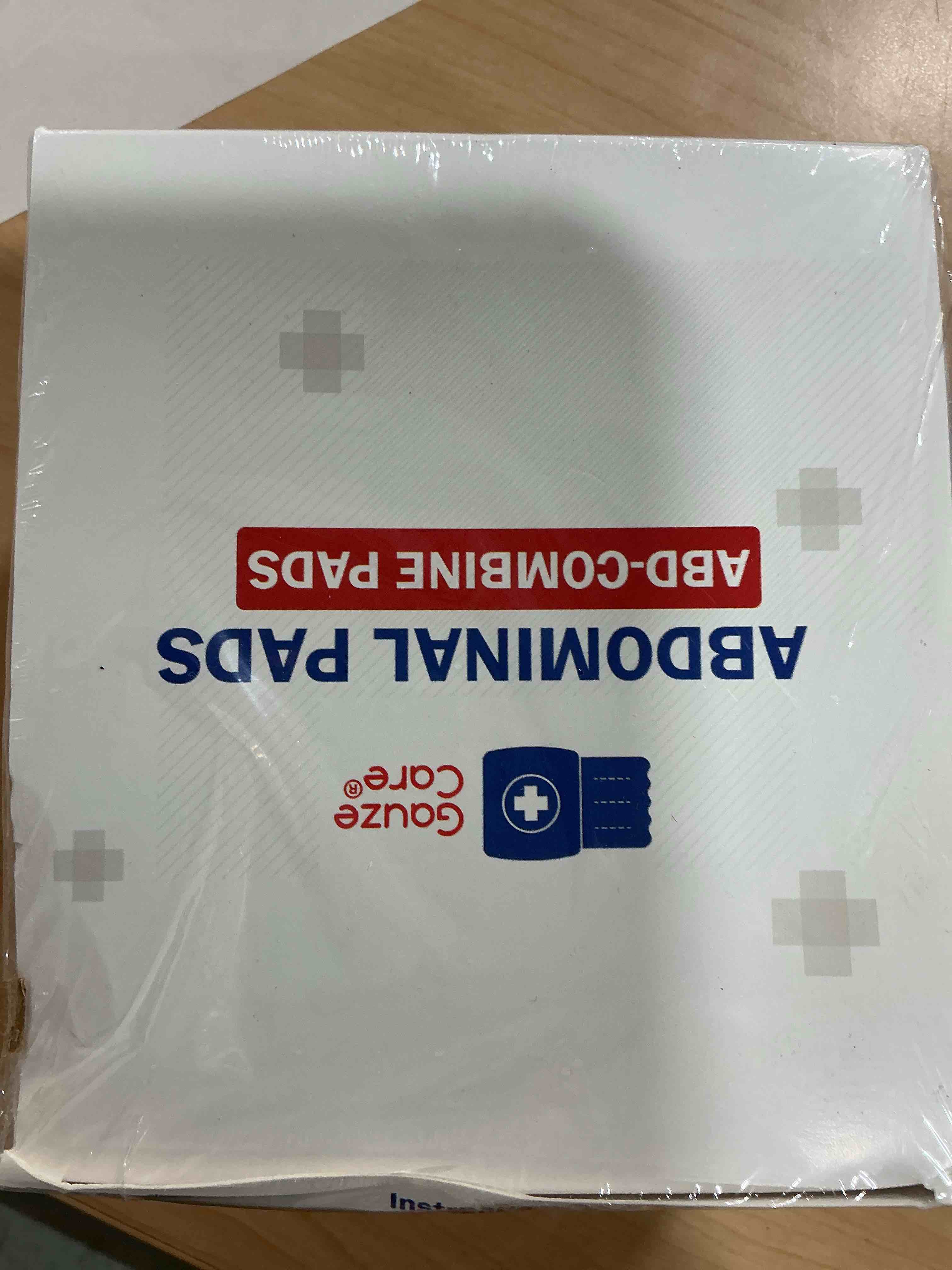 Condition photo showing Good Condition for GauzeCare Sterile Abdominal Pads 5x9 inch 20-Pack | Extra Absorbent & Thick, Individually Packed Combine Pads with Non-Stick Outer Layer for Heavy Bleeding Wounds | Perfect for First Aid Kits (IFAKs) 5"x9" (20 Pads)