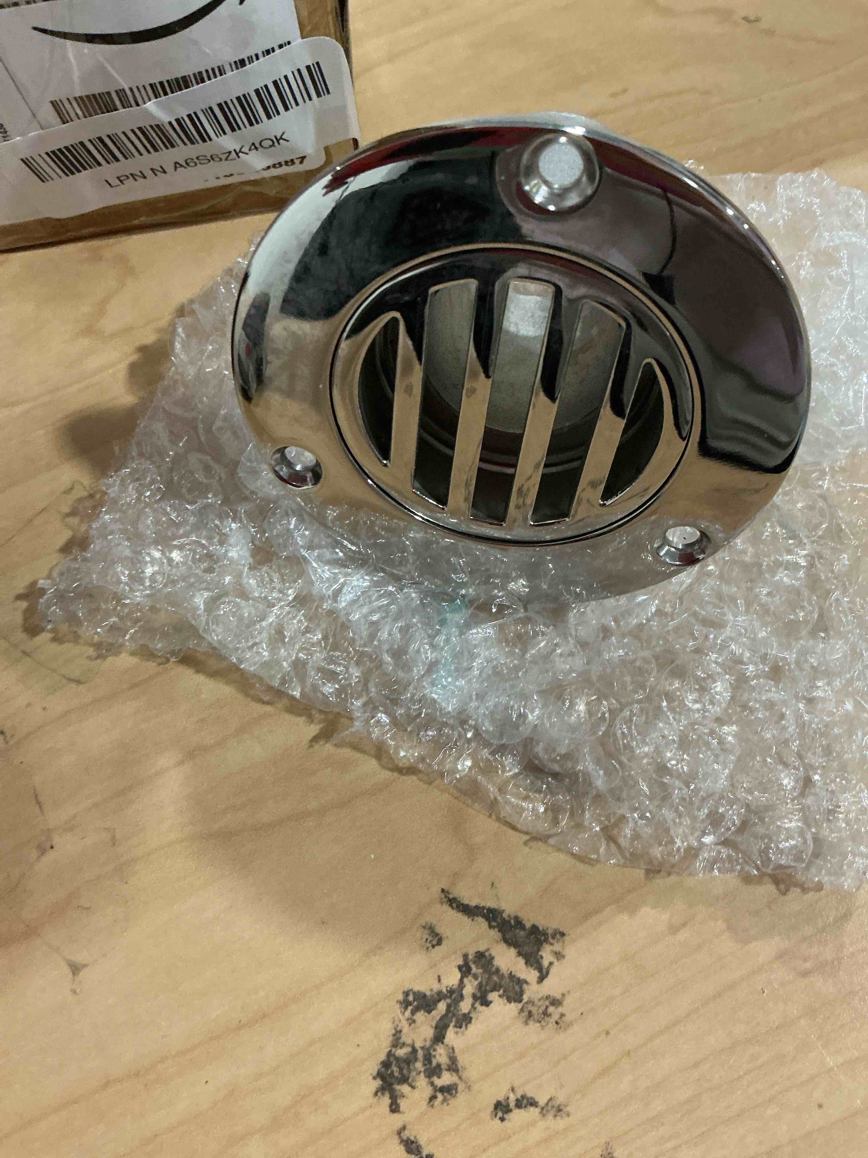 Condition photo showing Good Condition for yanyucb boat deck floor drain fittings,marine grade 316 stainless steel deck drain fittings,thru hull deck drain scupper pipe with screws,for boat,yachts drainage systems straight-1-1/2 inch