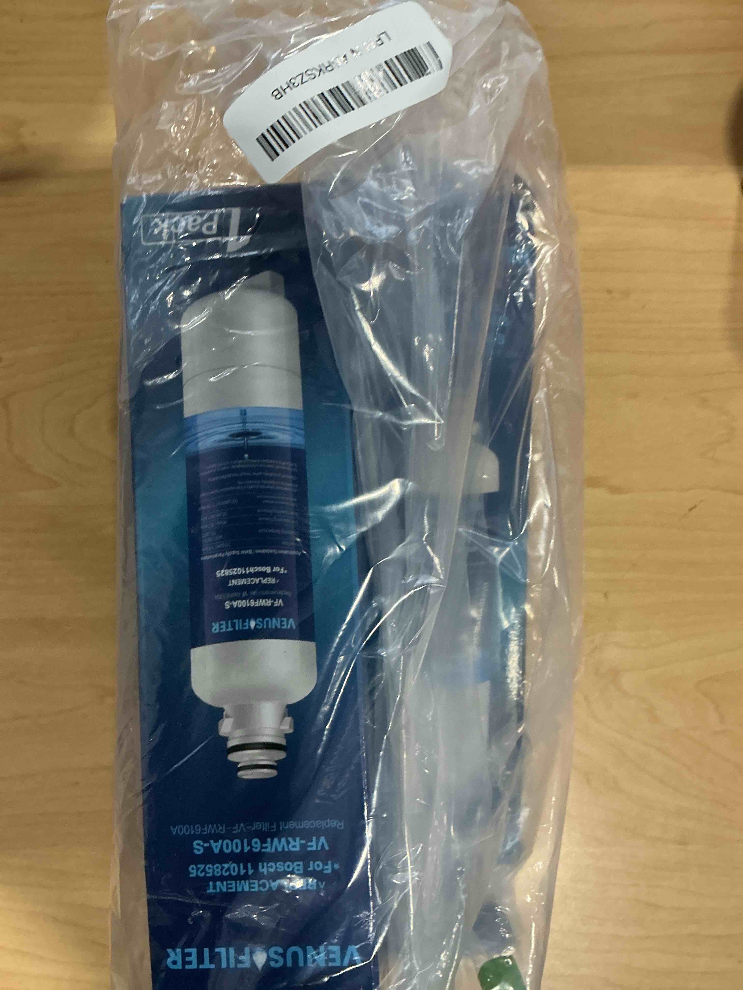 Condition photo showing New/Like New for 12033030 Replacement for Bosch Water F Ilter - Compatible with BORPLFTR50, 11025825, BORPLFTR55, WFC100MF, B36CT80SNS, B36CL80ENS (3 PCS) 3 PACK