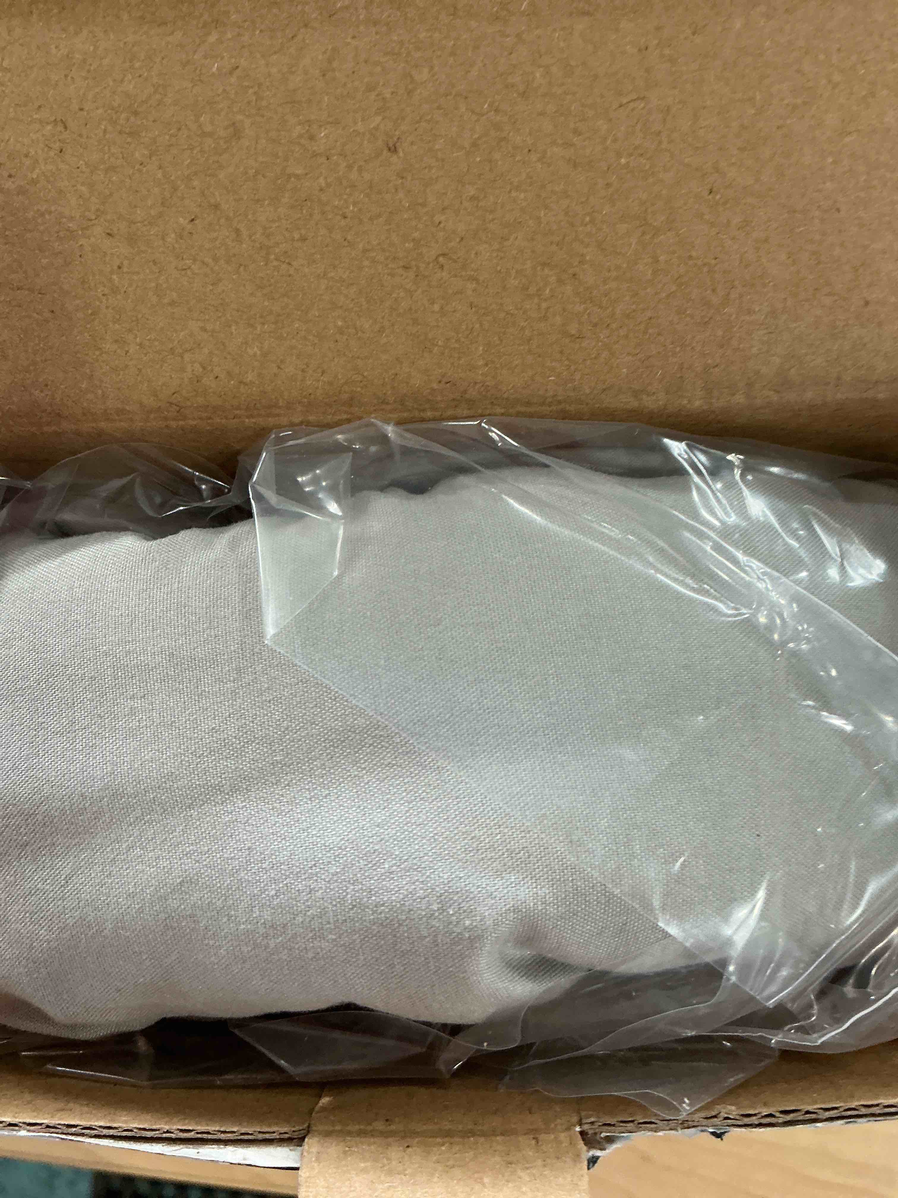 Condition photo showing Good Condition for Pro Goleem Car Seat Head Support Infant, Soft Infant Car Seat Insert, 2 in 1 Carseat Head Support for Toddler, Perfect for Car Seat, Stroller, Swing, Bouncer, Pink and Gray A Pink and Gray