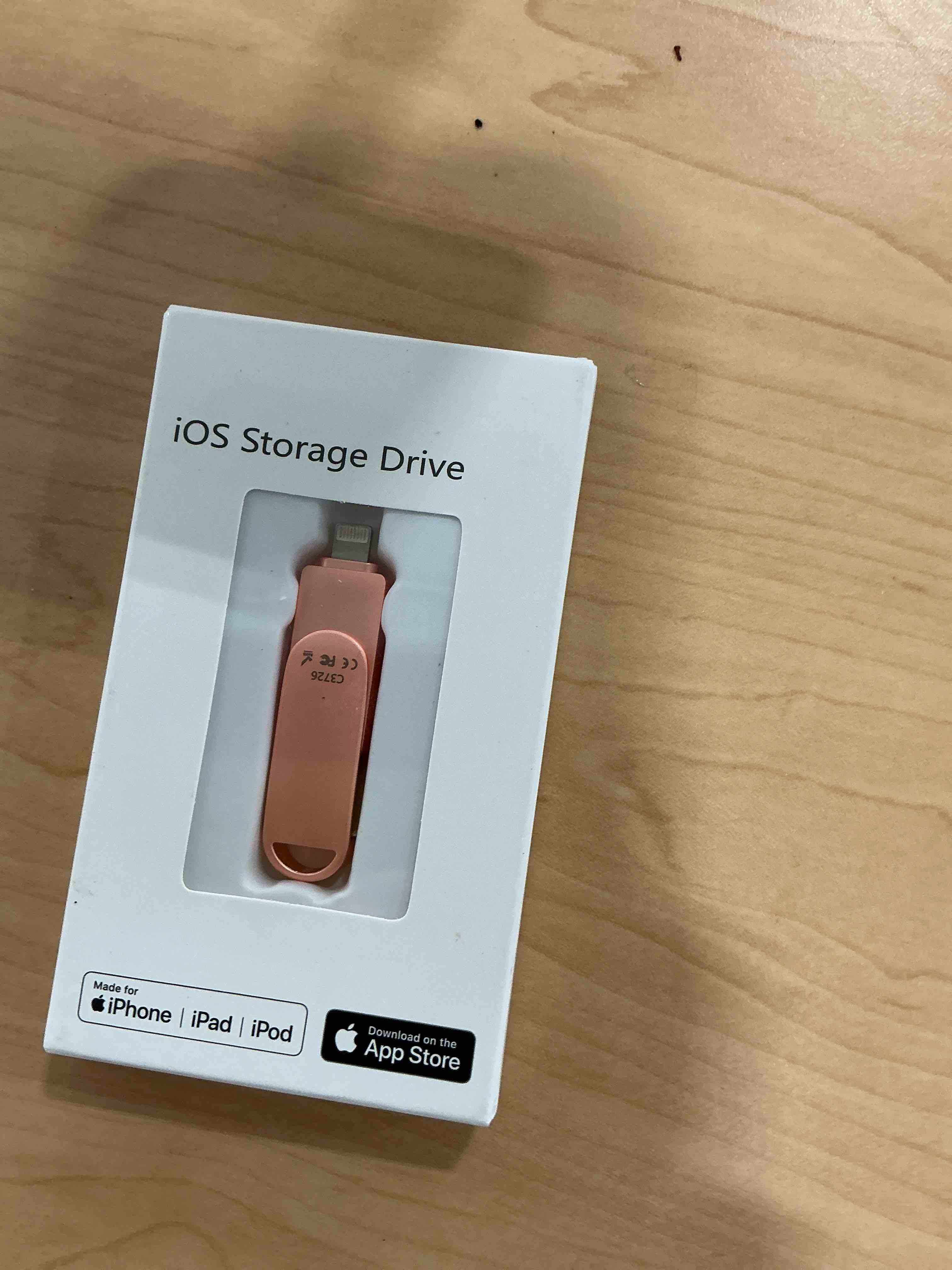 Condition photo showing New/Like New for Apple MFi Certified 512GB Photo Stick, Flash Drive for iPhone Memory Stick for Photo/Video Backup Stick, High-Speed USB Stick iPhone Storage Drive Compatible for iPhone/iPad/Android/PC (Pink)