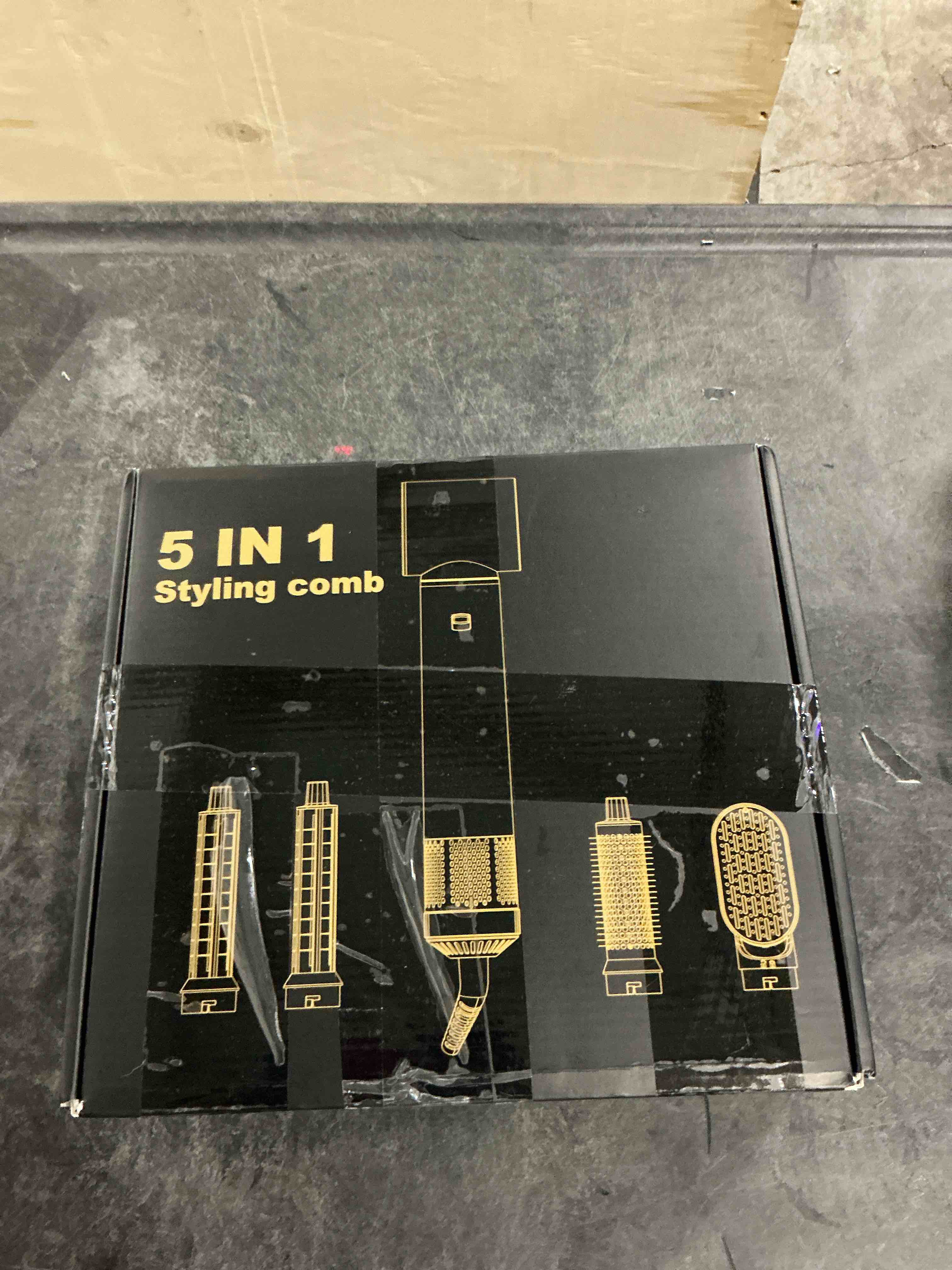 Negative Ion Air Styler Wrap Hair Styler Upgrade Blow Dryer Brush Air Curler for Hair, Blowout Brush