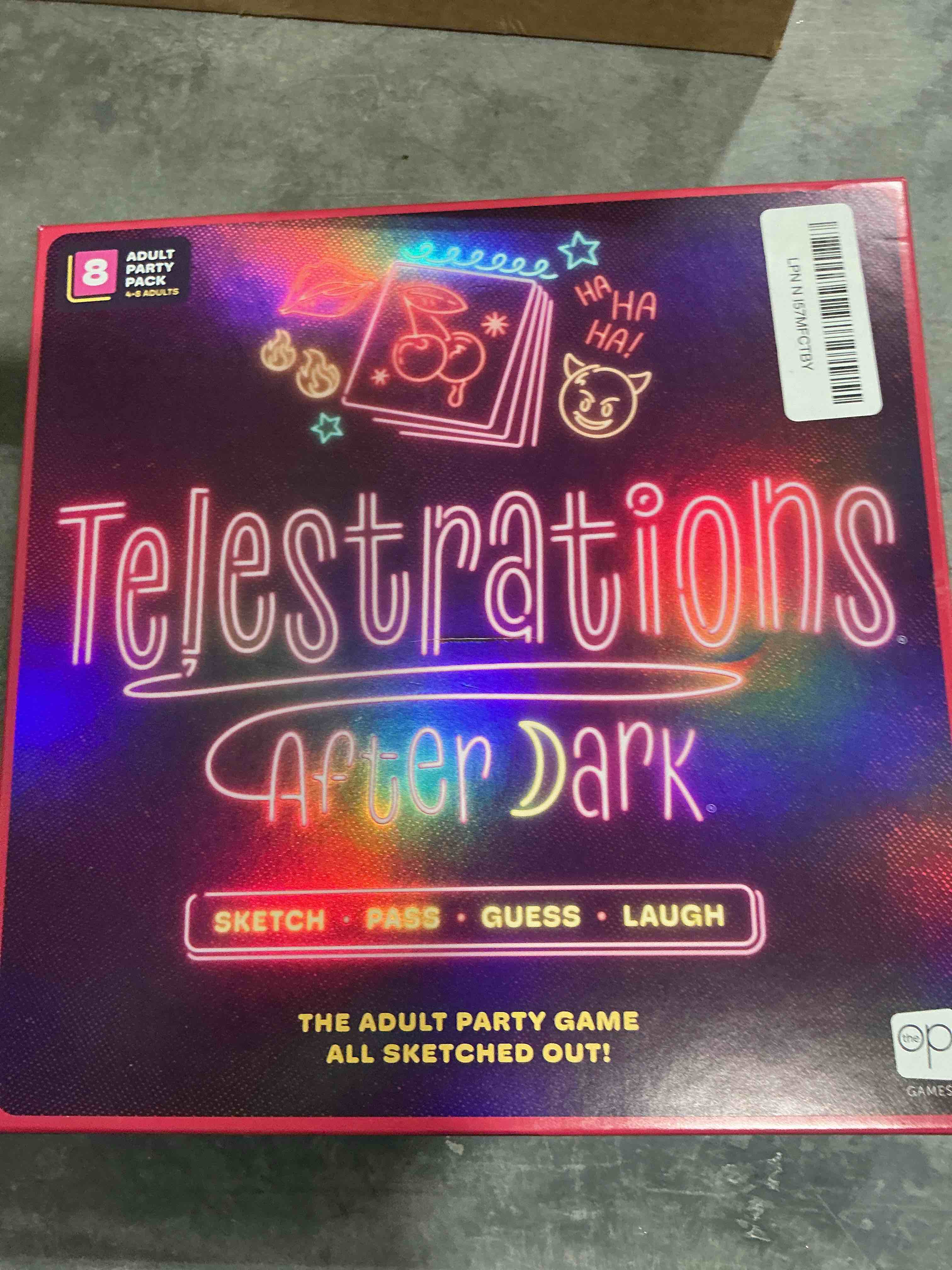 Telestrations: After Dark 8 Player 2nd Edition Board Game, Adults-Only Laugh Out Loud Must Have Part