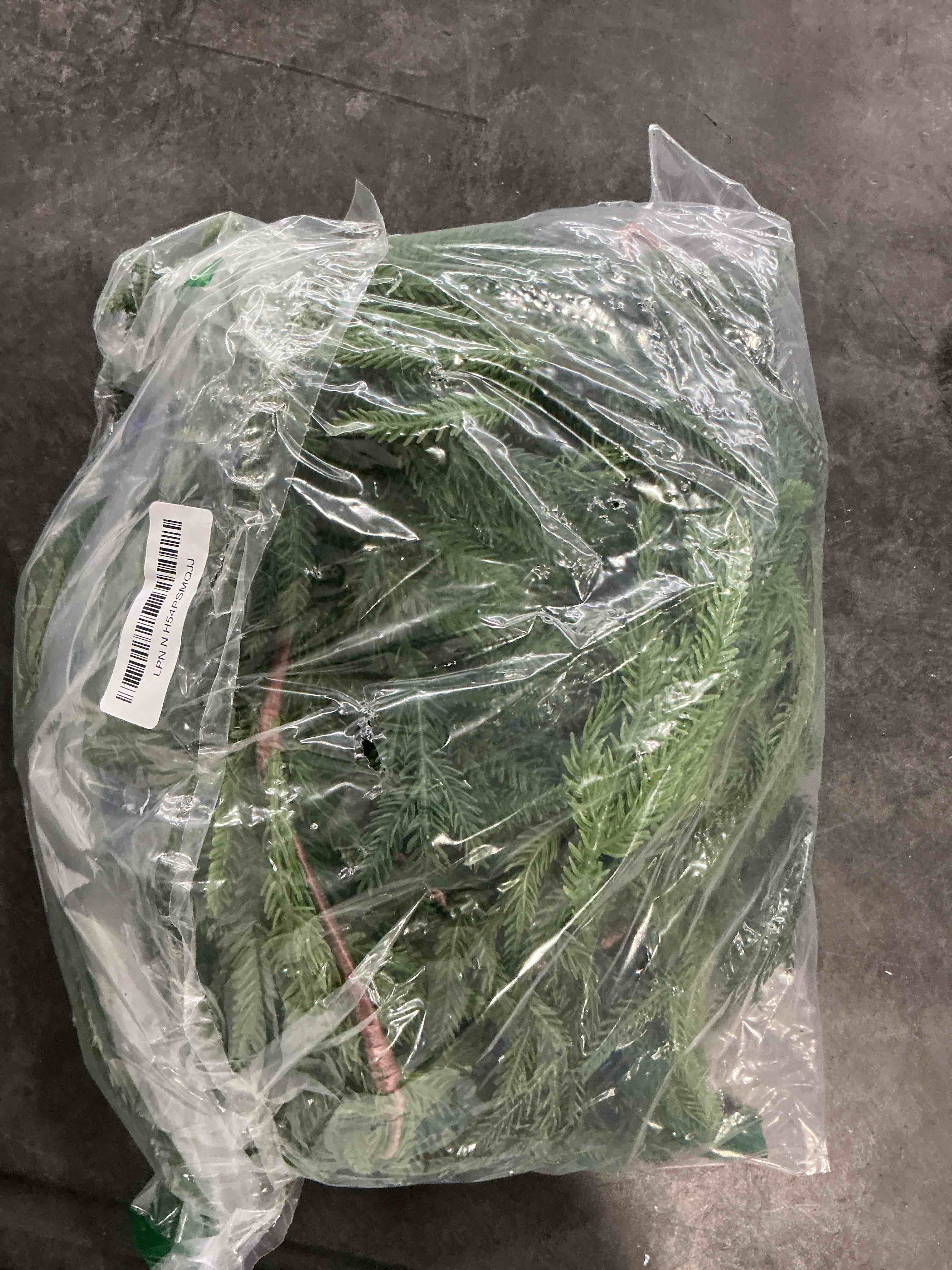 Lvydec 6Ft Christmas Norfolk Pine Garlands, Realistic Artificial Faux Greenery Garland Cedar Spruce 