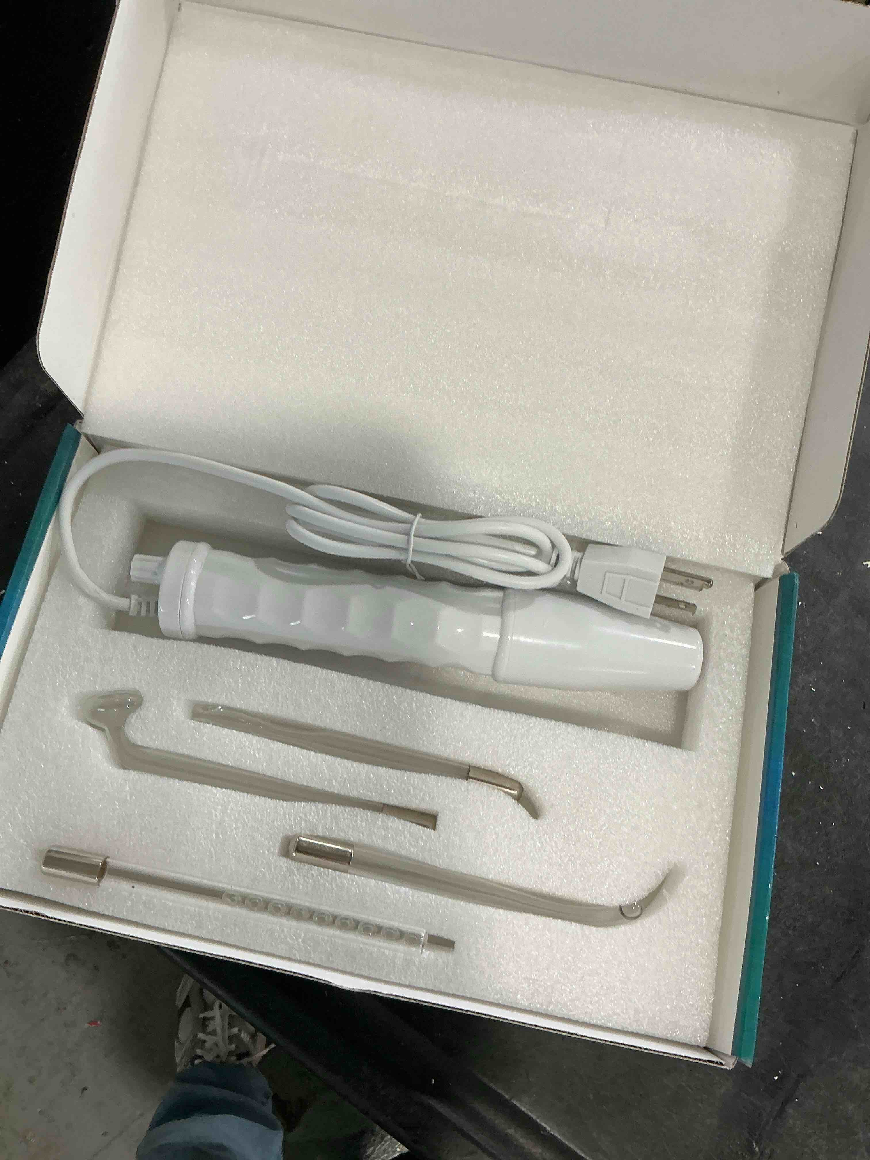 Handheld High-Frequency Facial Wand 4 in 1,Face Care Facial Wand?Portable Handheld Facial Frequency 